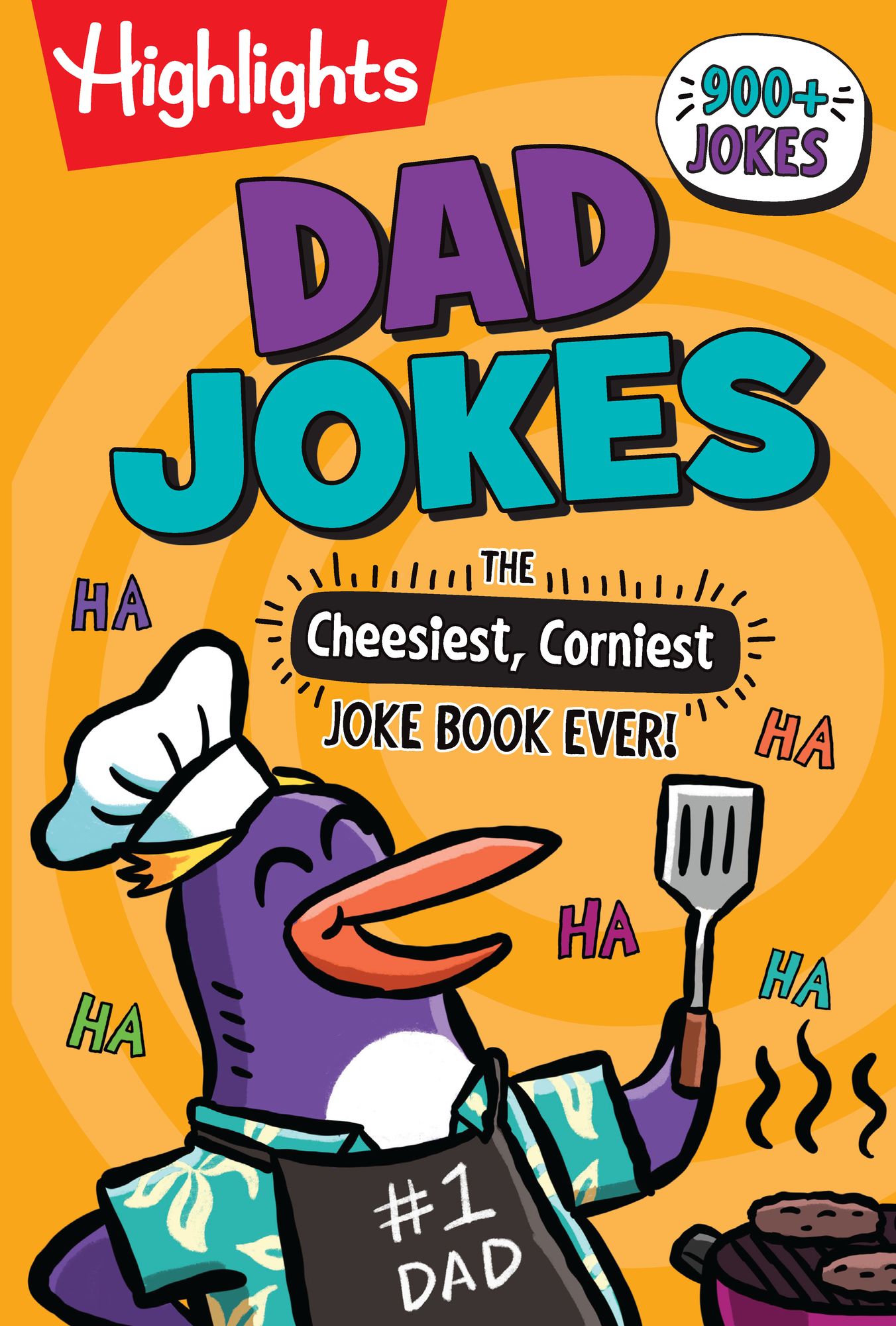 Dad Jokes: The Cheesiest, Corniest Joke Book Ever!: Dad Jokes: The Cheesiest, Corniest Joke Book Ever! (Highlights Joke Books) Ultimate Kids Joke Book Packed with Over 900 Jokes for Kids, Hilarious Dad Jokes Book