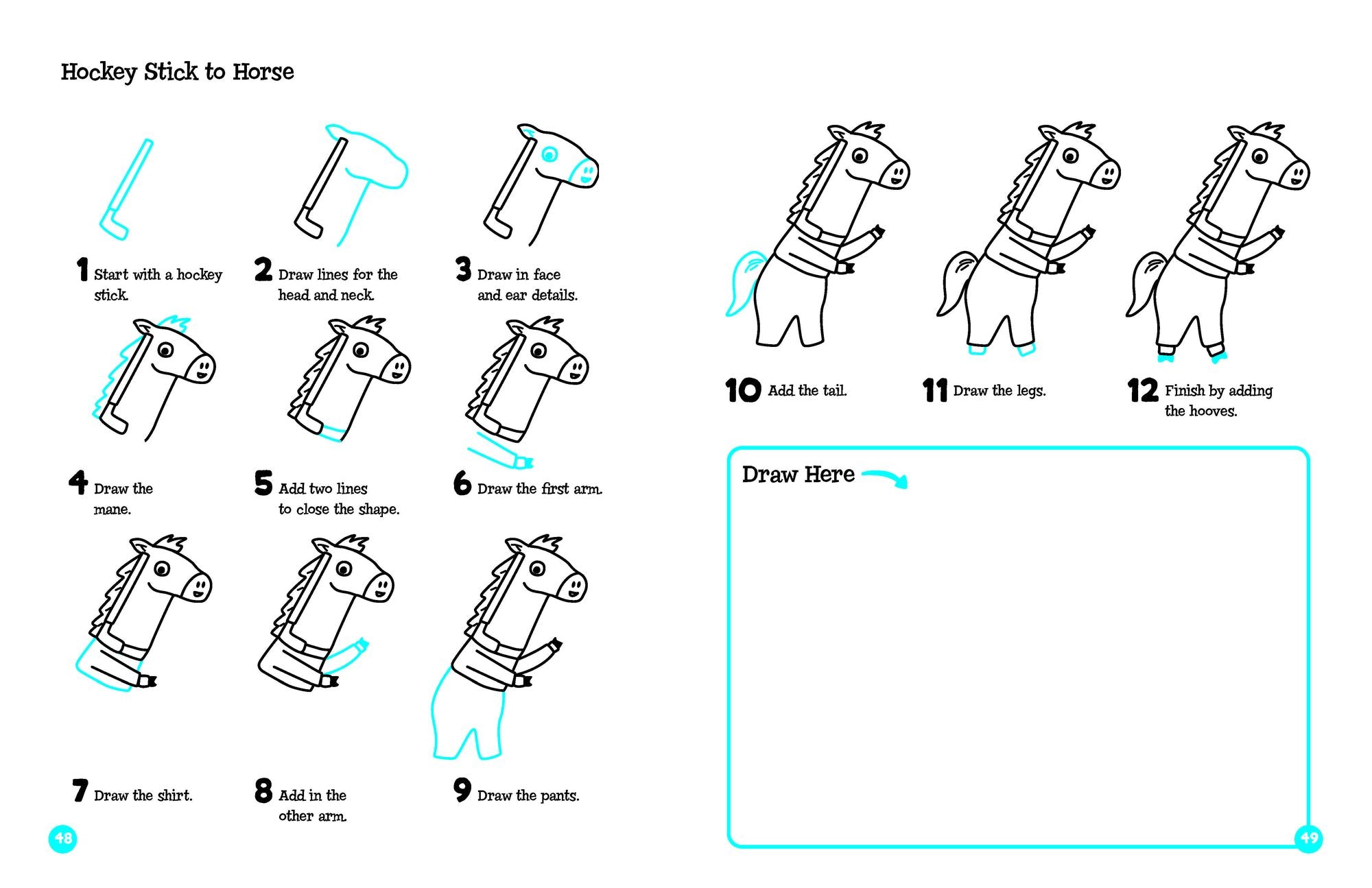 How to Draw Hidden Pictures: Step-by-Step Drawing Book for Kids 6 and Up, Learn How to Draw Cute Characters, Add Hidden Objects and Create Your Own Hidden Pictures Puzzles