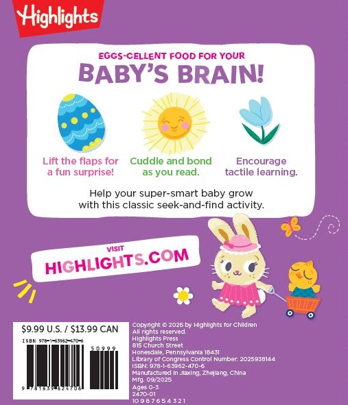 My Very First Easter Hidden Pictures Lift-the-Flap: Spark Joy with Festive Lift-the-Flap Surprises in an Interactive Easter Board Book for Ages 0-3, Gift Easter Fun for Babies and Toddlers