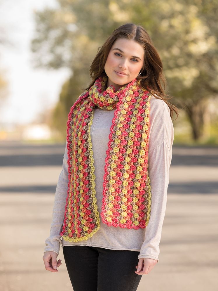 Learn a Stitch Crochet Scarves
