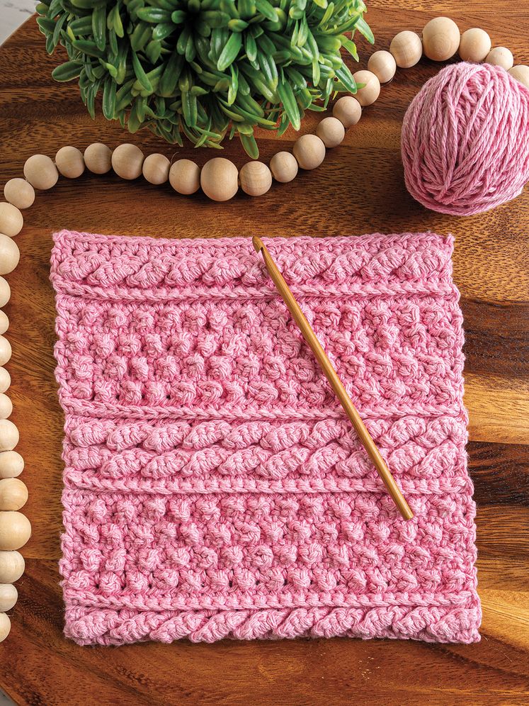 Learn to Crochet Gansey Dishcloths