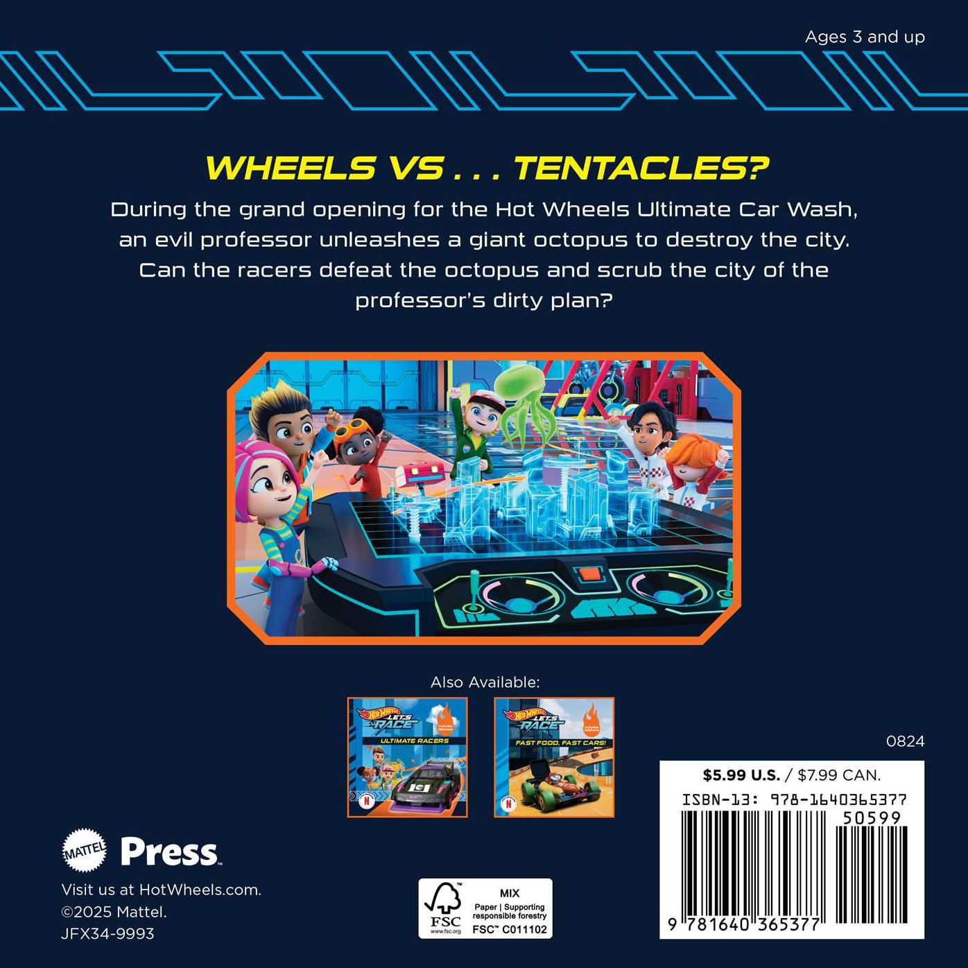 Hot Wheels Let's Race: Attack of the Giant Octopus
