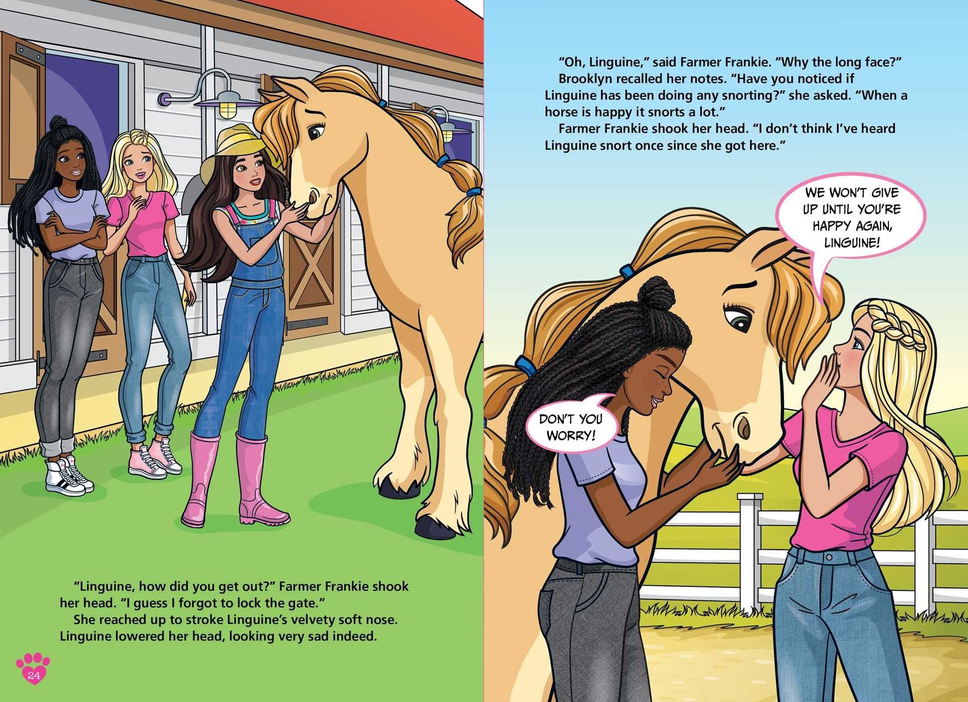 Barbie: Tricky Horse Trouble! (Critter Detectives)
