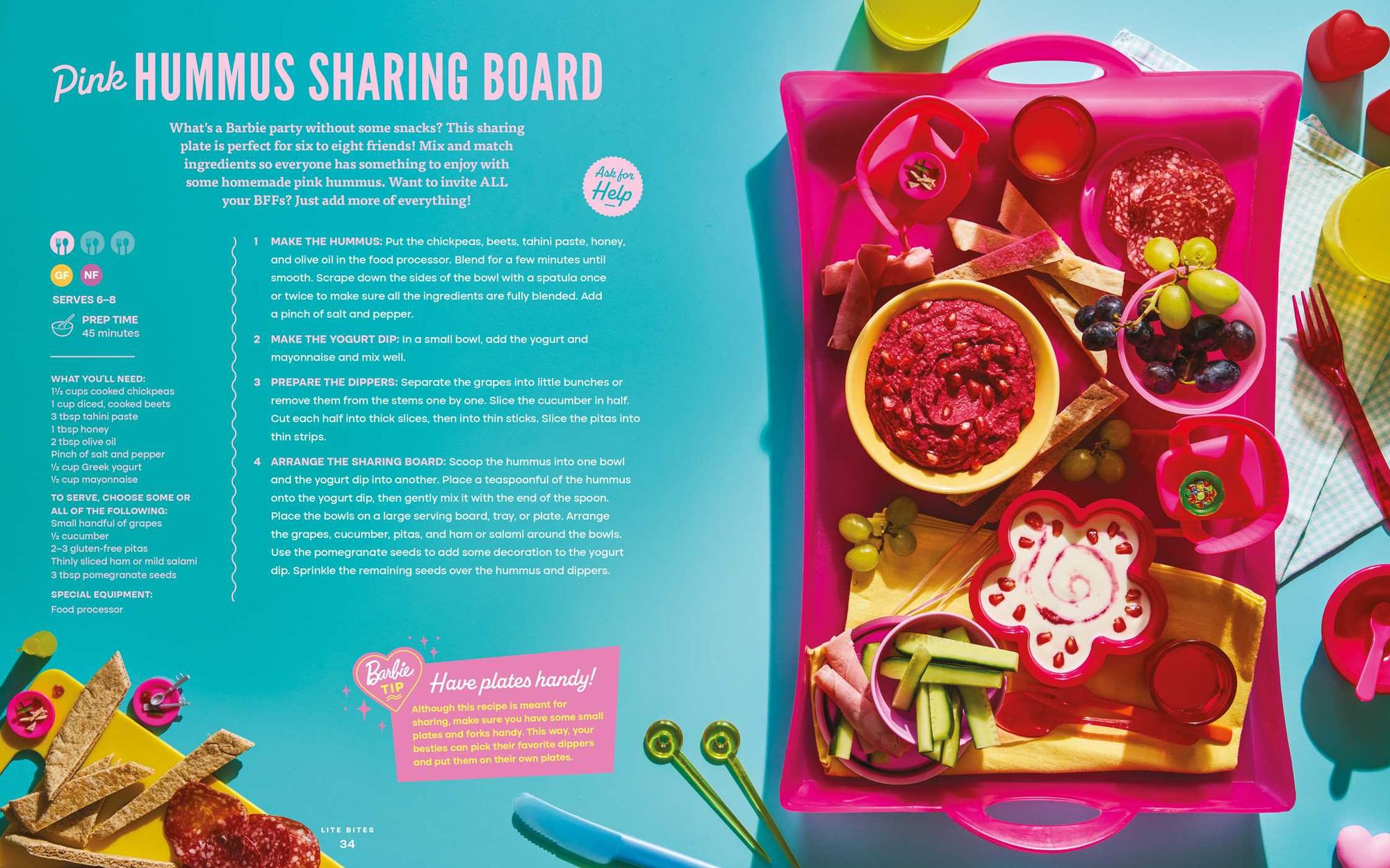 Barbie: Cooking with Besties: 35+ Recipes Kids Can Make!