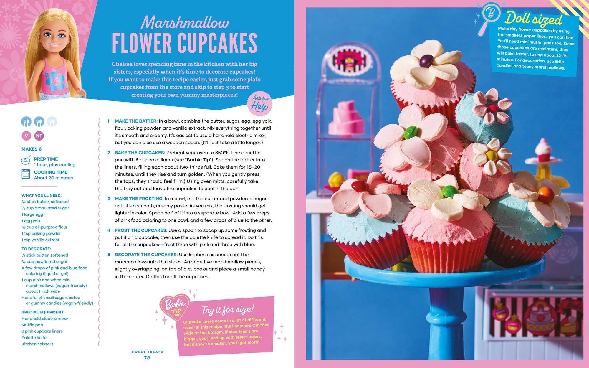 Barbie: Cooking with Besties: 35+ Recipes Kids Can Make!