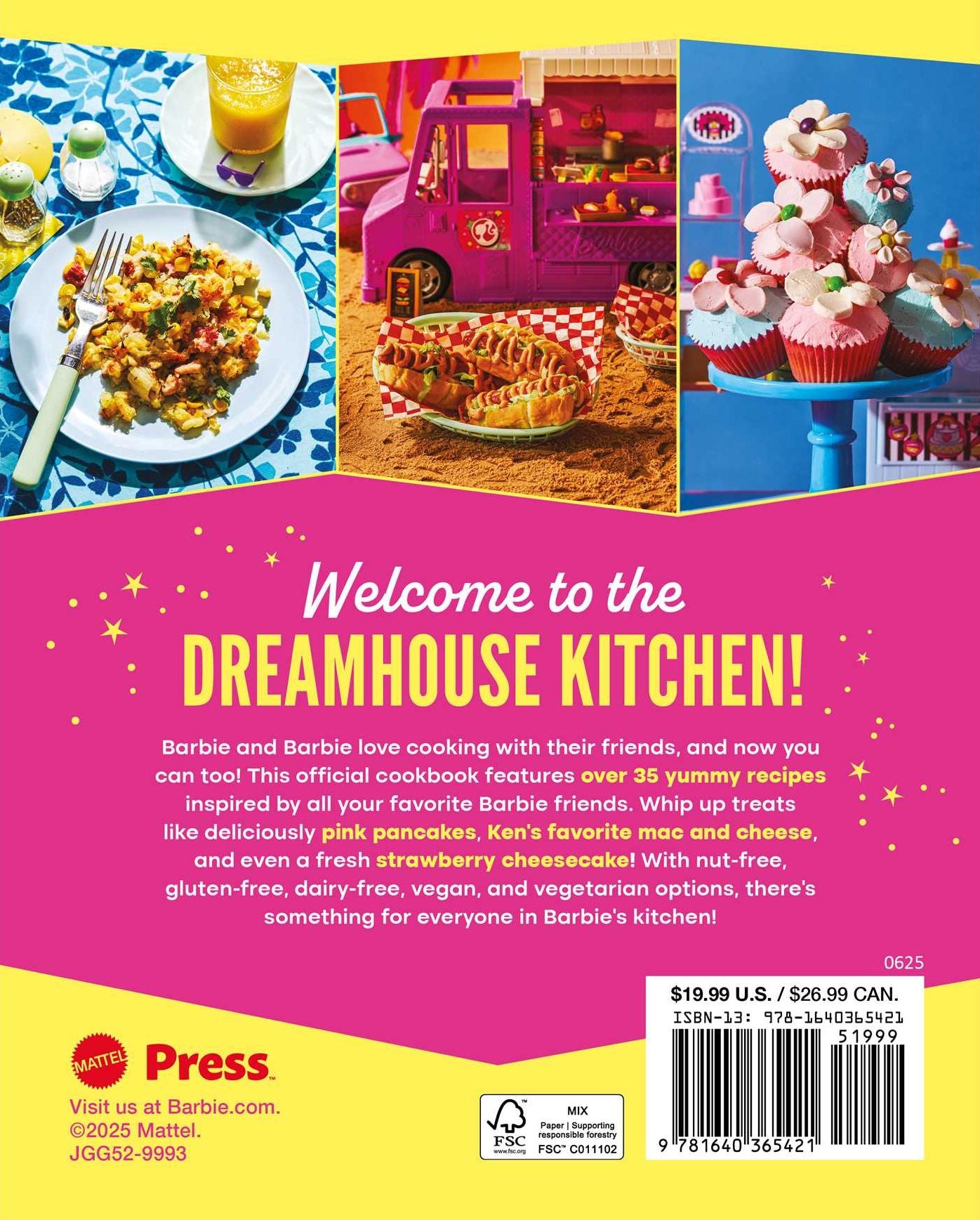 Barbie: Cooking with Besties: 35+ Recipes Kids Can Make!