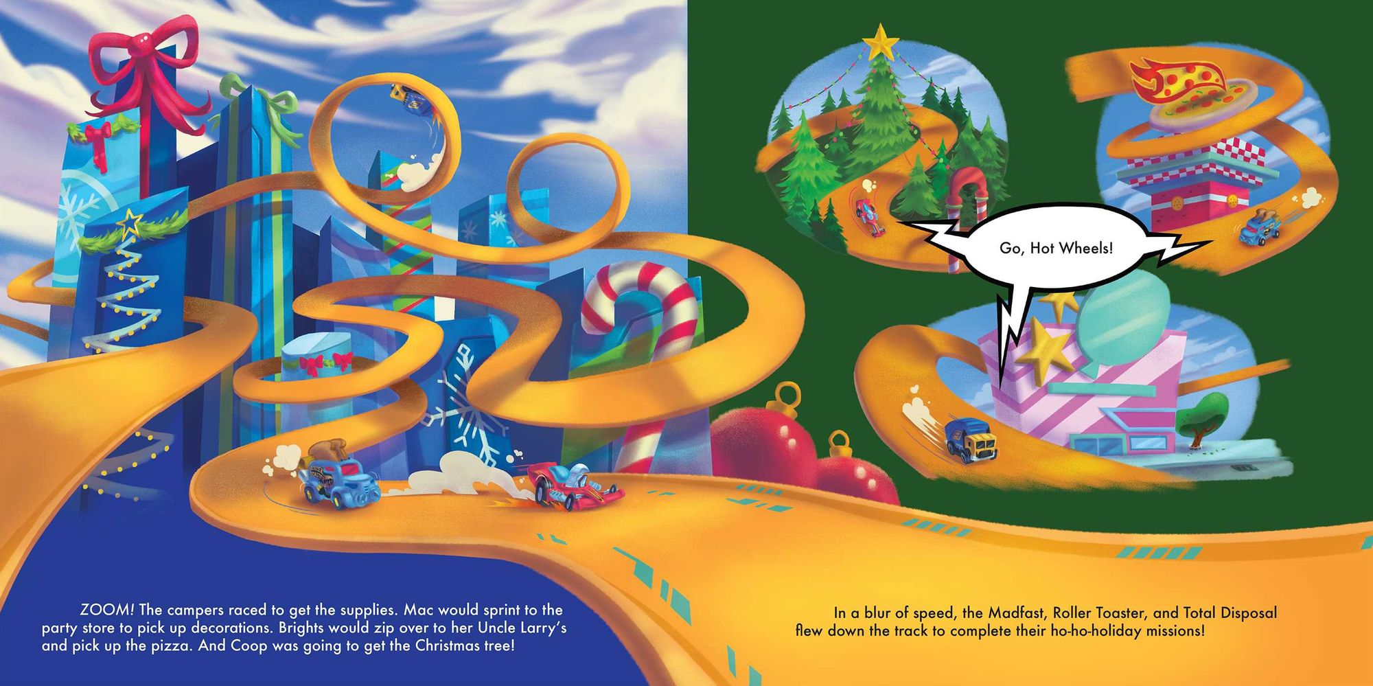 Hot Wheels Let's Race: The Race Before Christmas