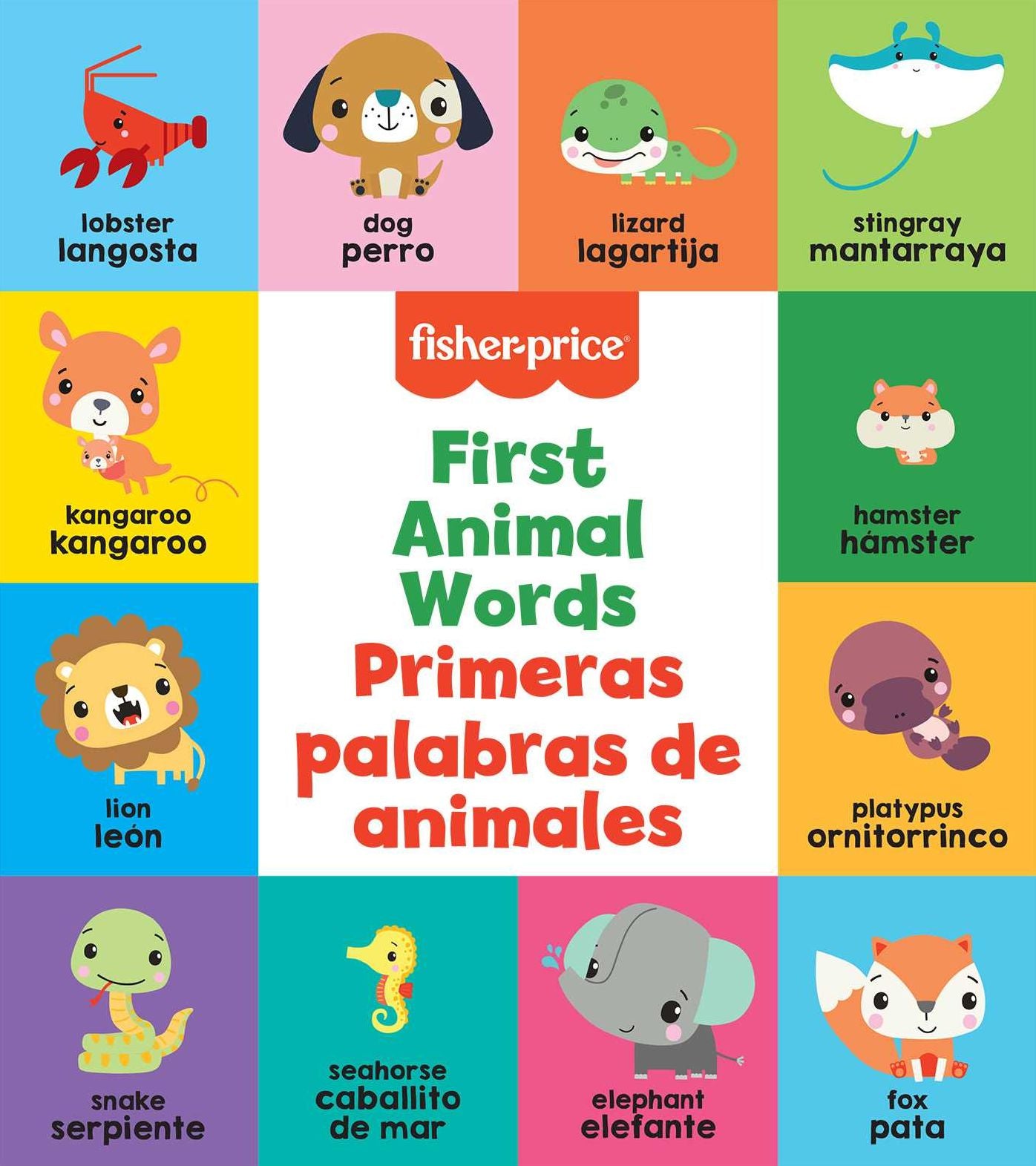 Fisher-Price: First Animal Words (Primeras palabras de animales)