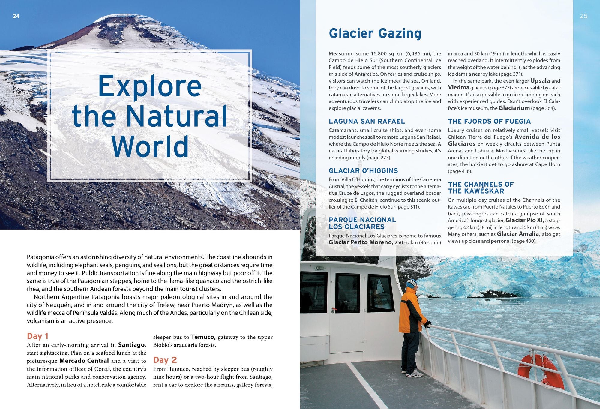 Moon Patagonia: With National Parks in Argentina & Chile: Fjords, Glaciers, Road Trips