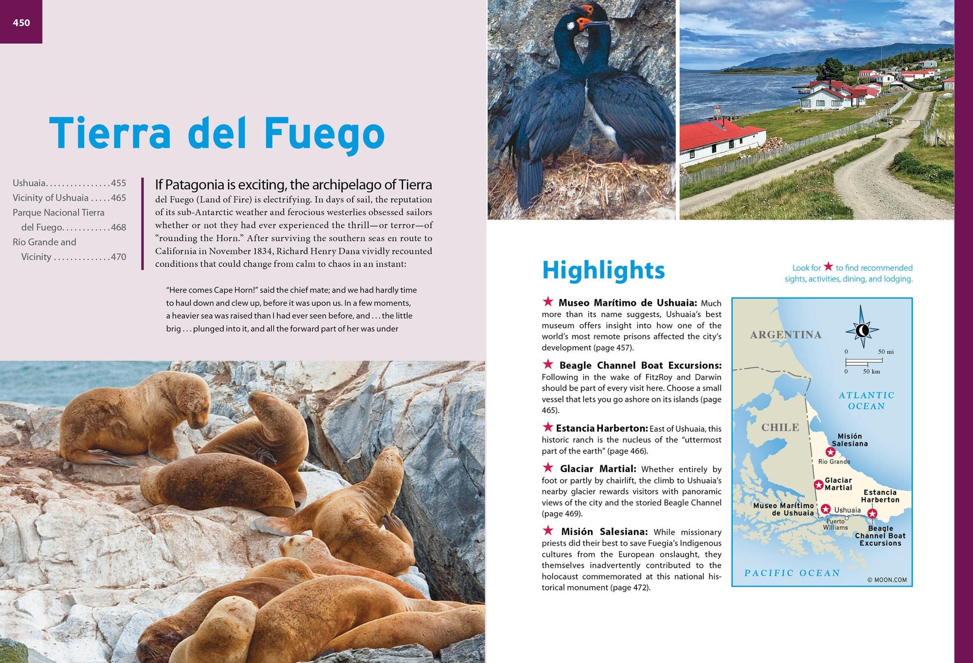 Moon Patagonia: With National Parks in Argentina & Chile: Fjords, Glaciers, Road Trips