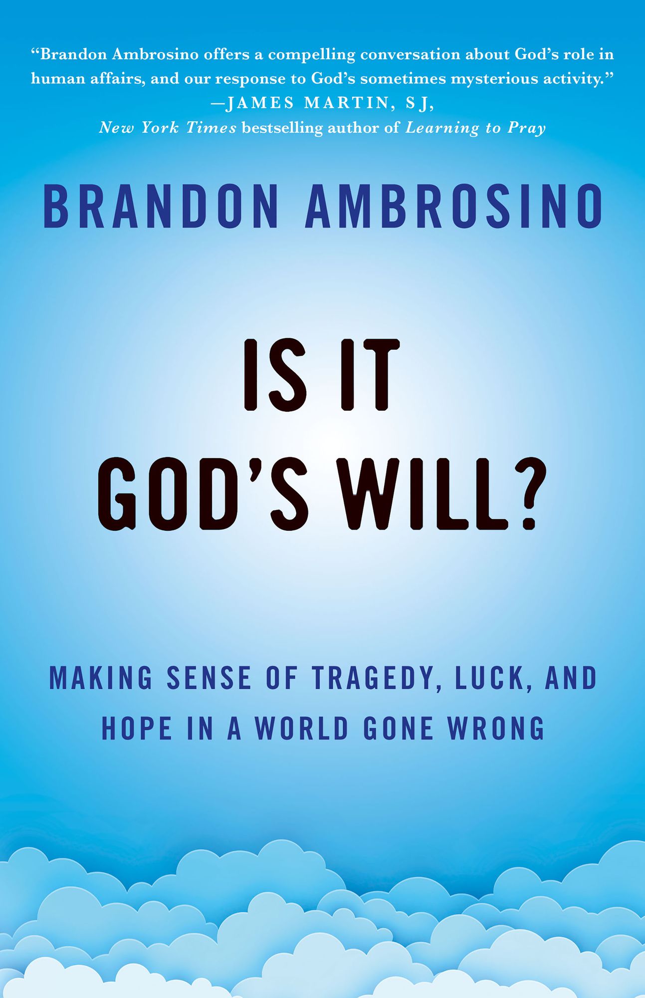 Is It God's Will?: Making Sense of Tragedy, Luck, and Hope in a World Gone Wrong