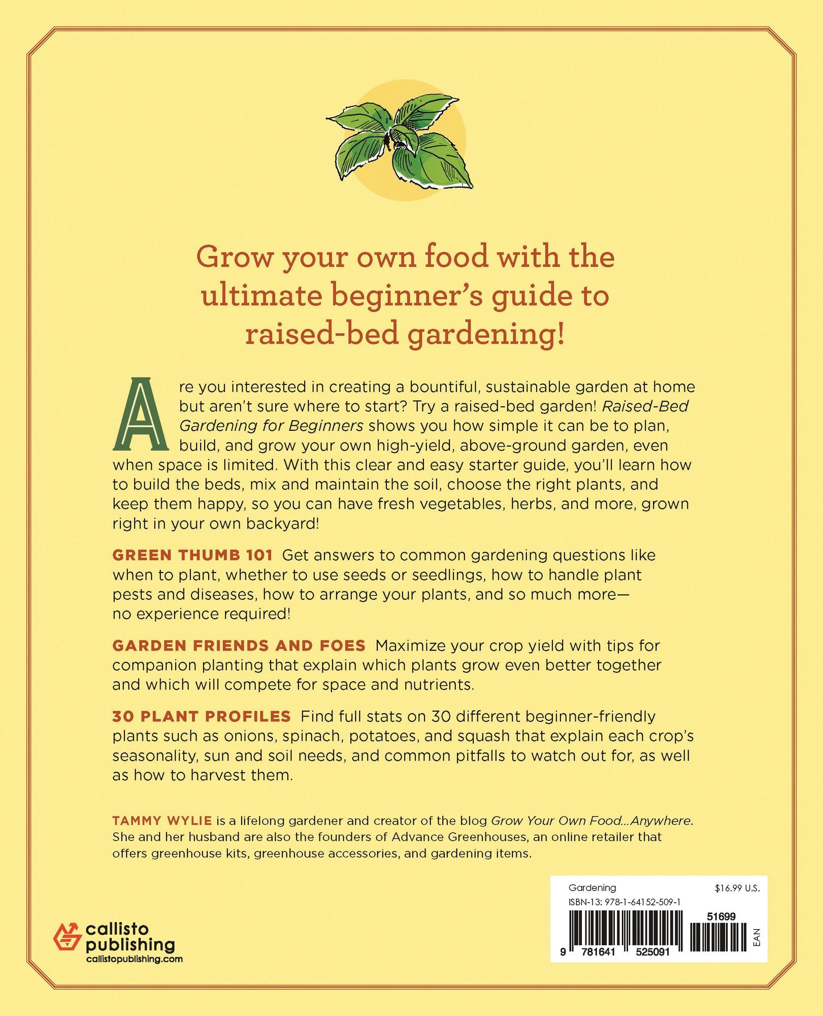 Raised-Bed Gardening for Beginners: Everything You Need to Know to Start and Sustain a Thriving Garden