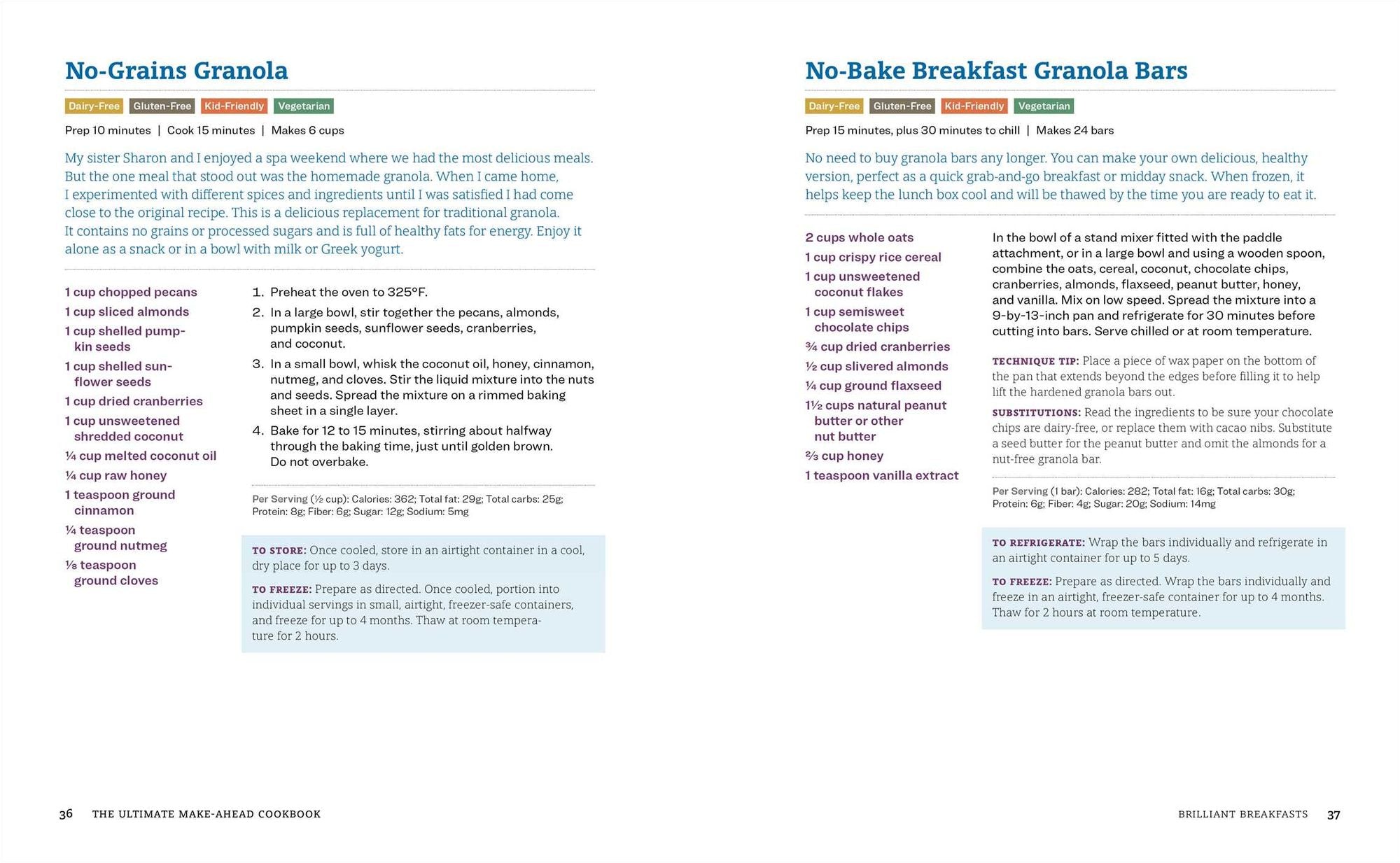 The Ultimate Make-Ahead Cookbook: 125 Delicious, Family-Friendly Freezer Meals to Prep Now and Enjoy Later