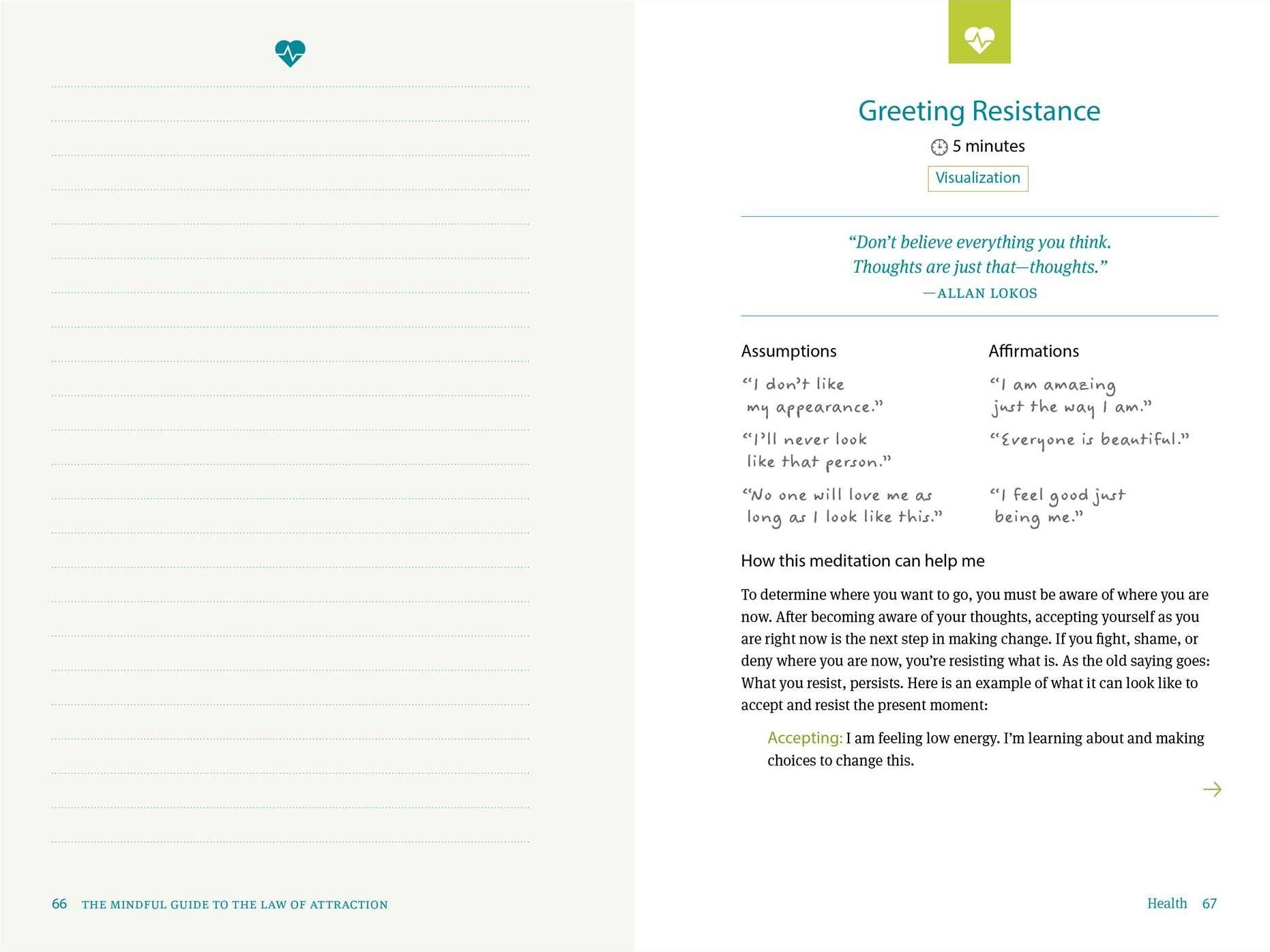 The Mindful Guide to the Law of Attraction: Meditations to Manifest Health, Wealth, and Love