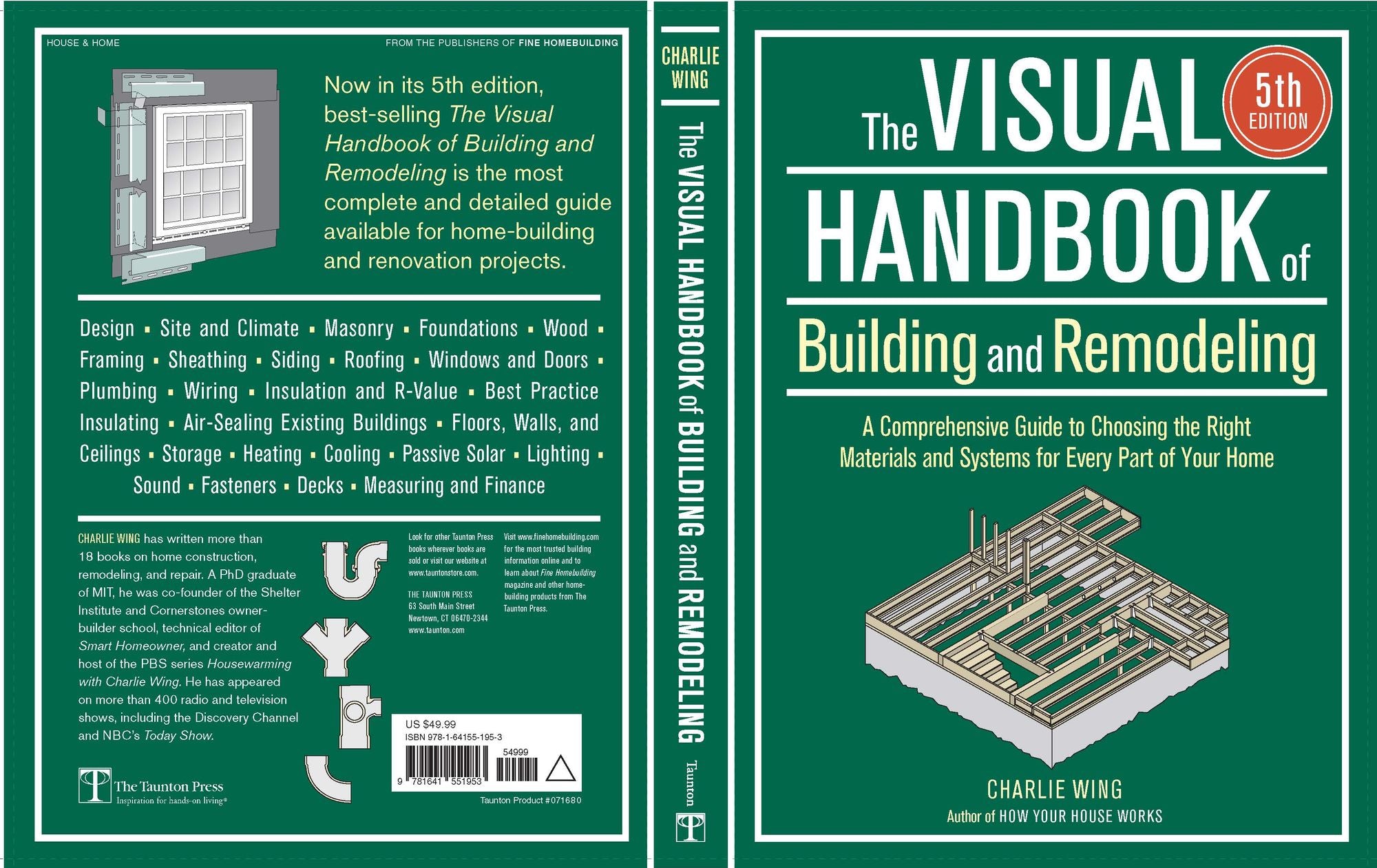 The Visual Handbook of Building and Remodeling 5th Edition: A Comprehensive Guide to Choosing the Right Materials and Systems for Every Part of Your Home