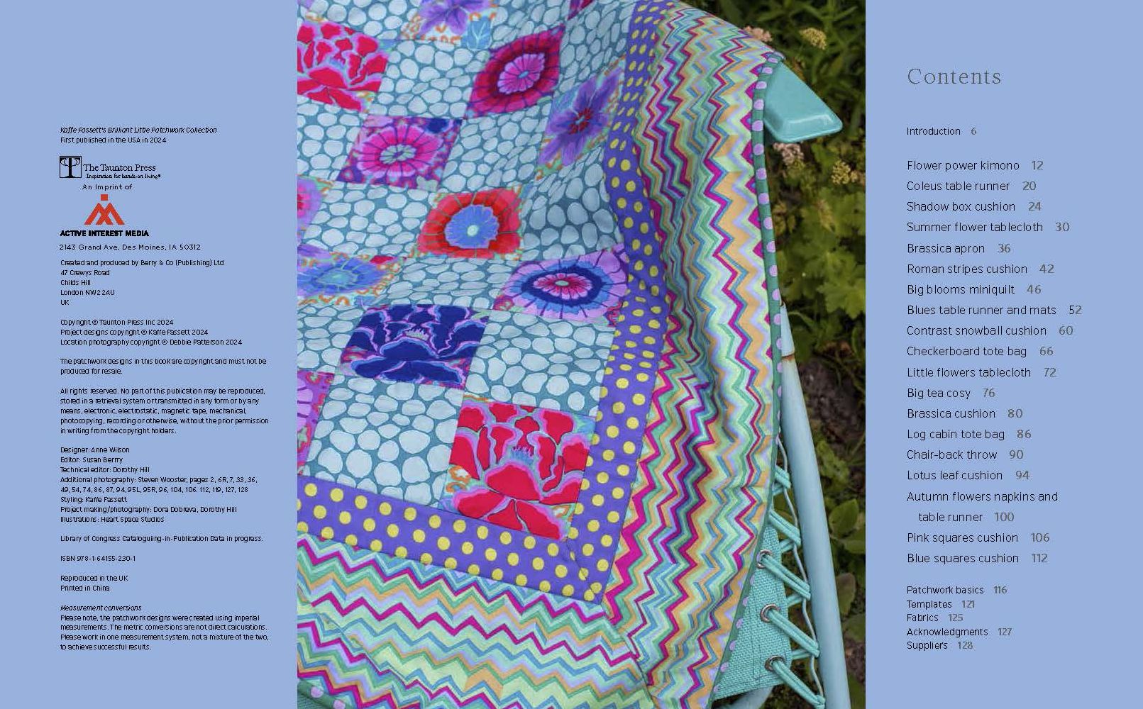 Kaffe Fassett's Brilliant Little Patchwork Collection