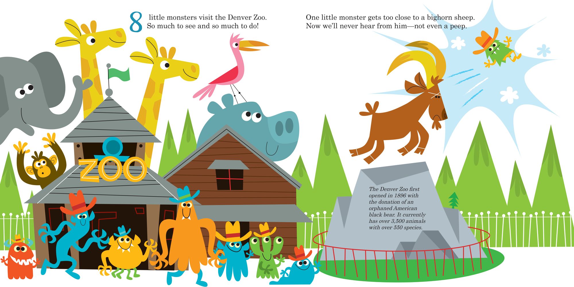 10 Little Monsters Visit Colorado