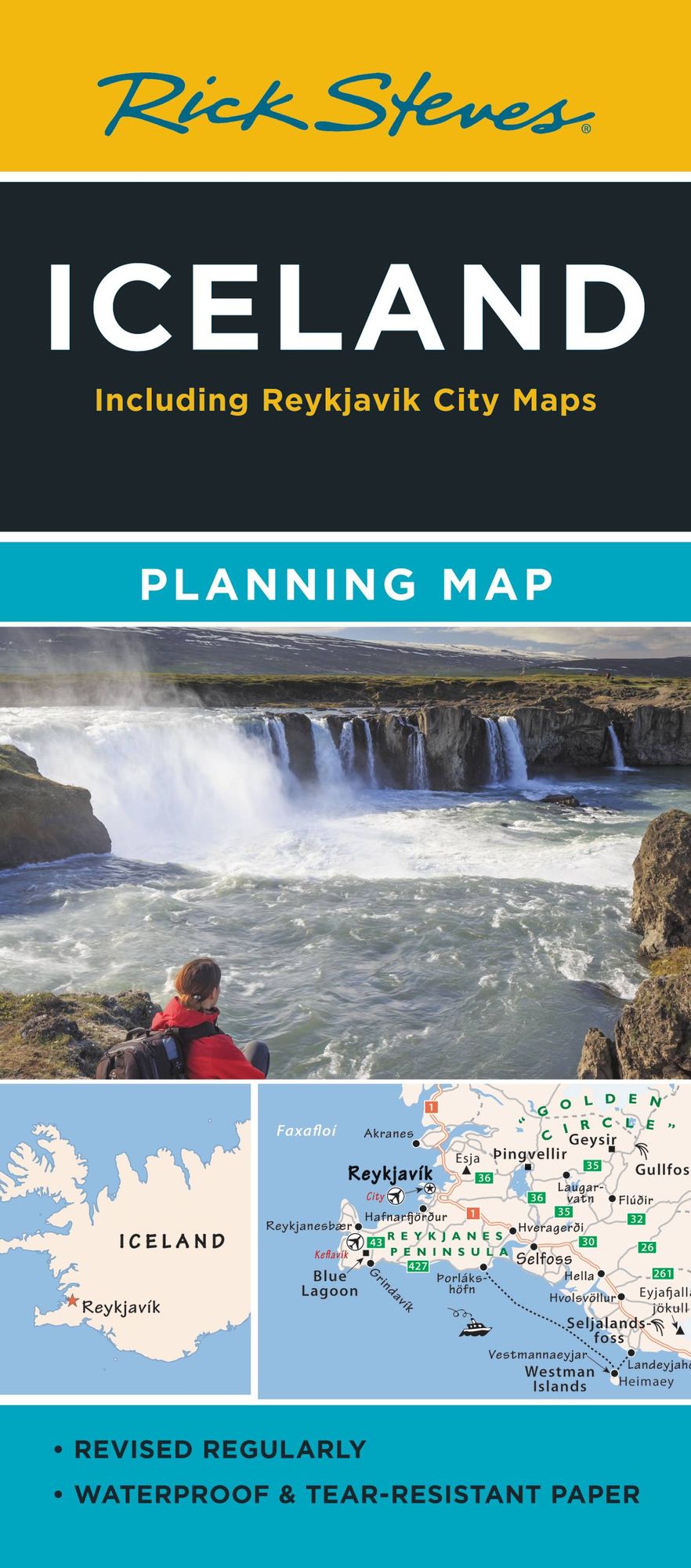 Rick Steves Iceland Planning Map: Including Reykjavík City Maps