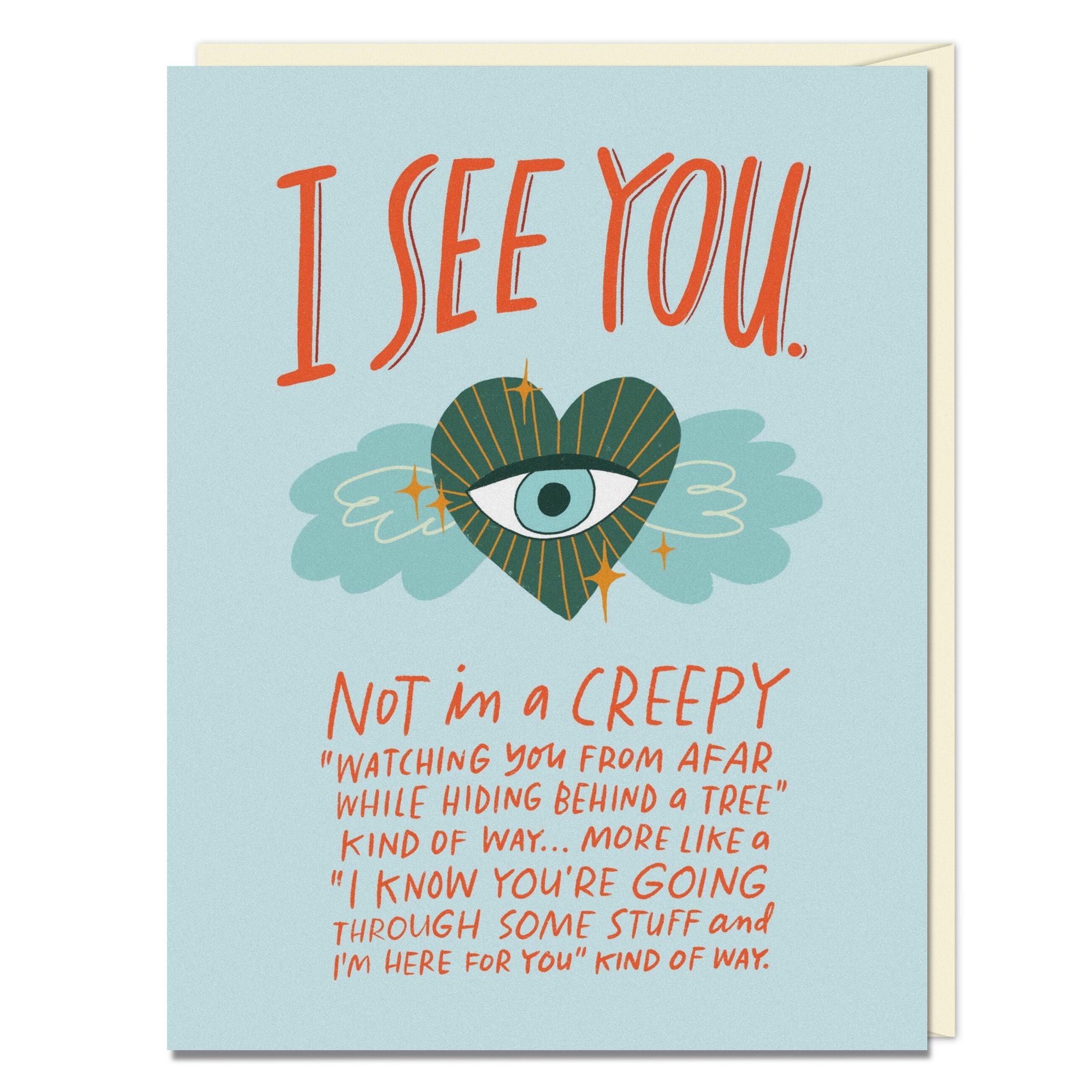 Pep Talk Cards, 8 Assorted Encouragement Cards with Envelopes