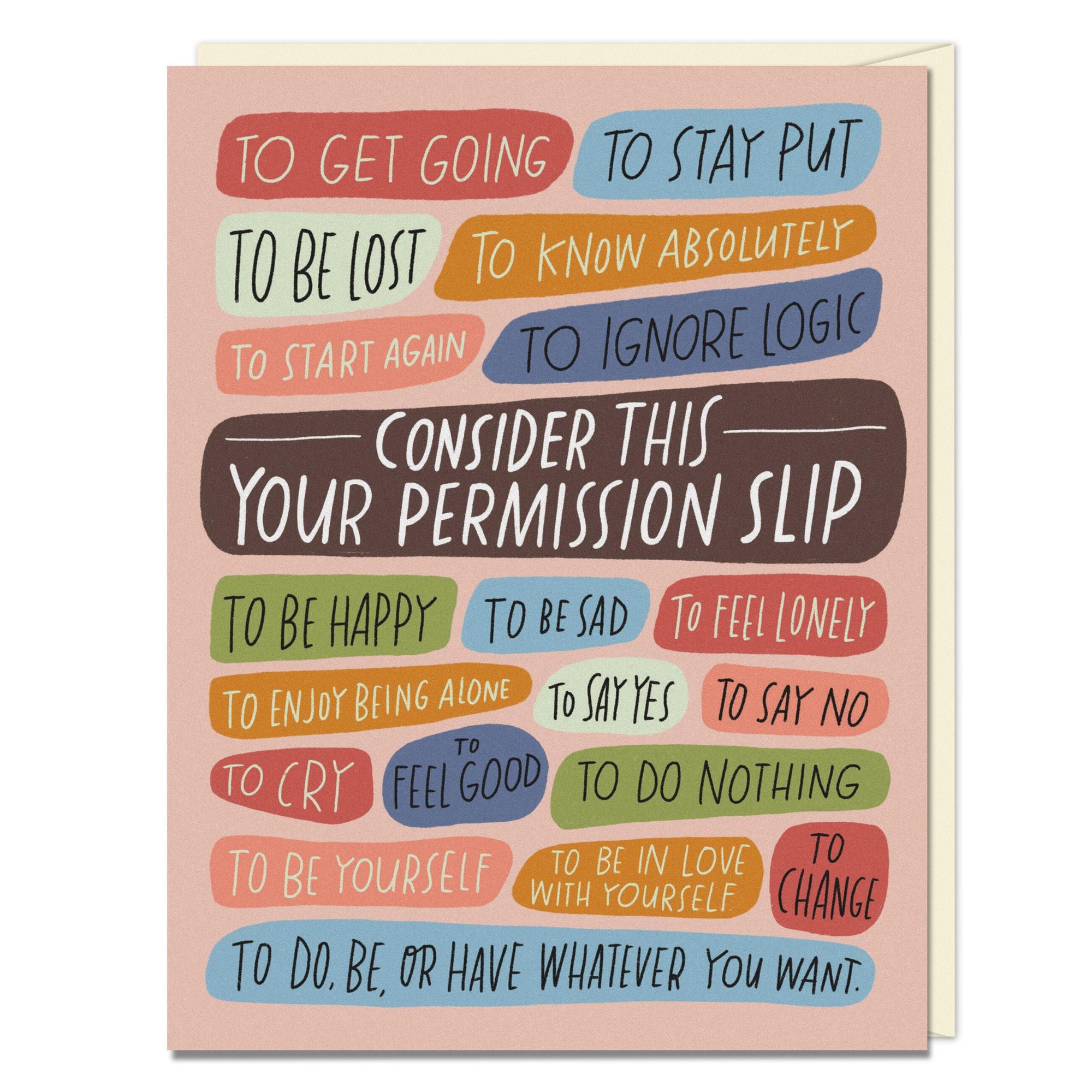 Pep Talk Cards, 8 Assorted Encouragement Cards with Envelopes