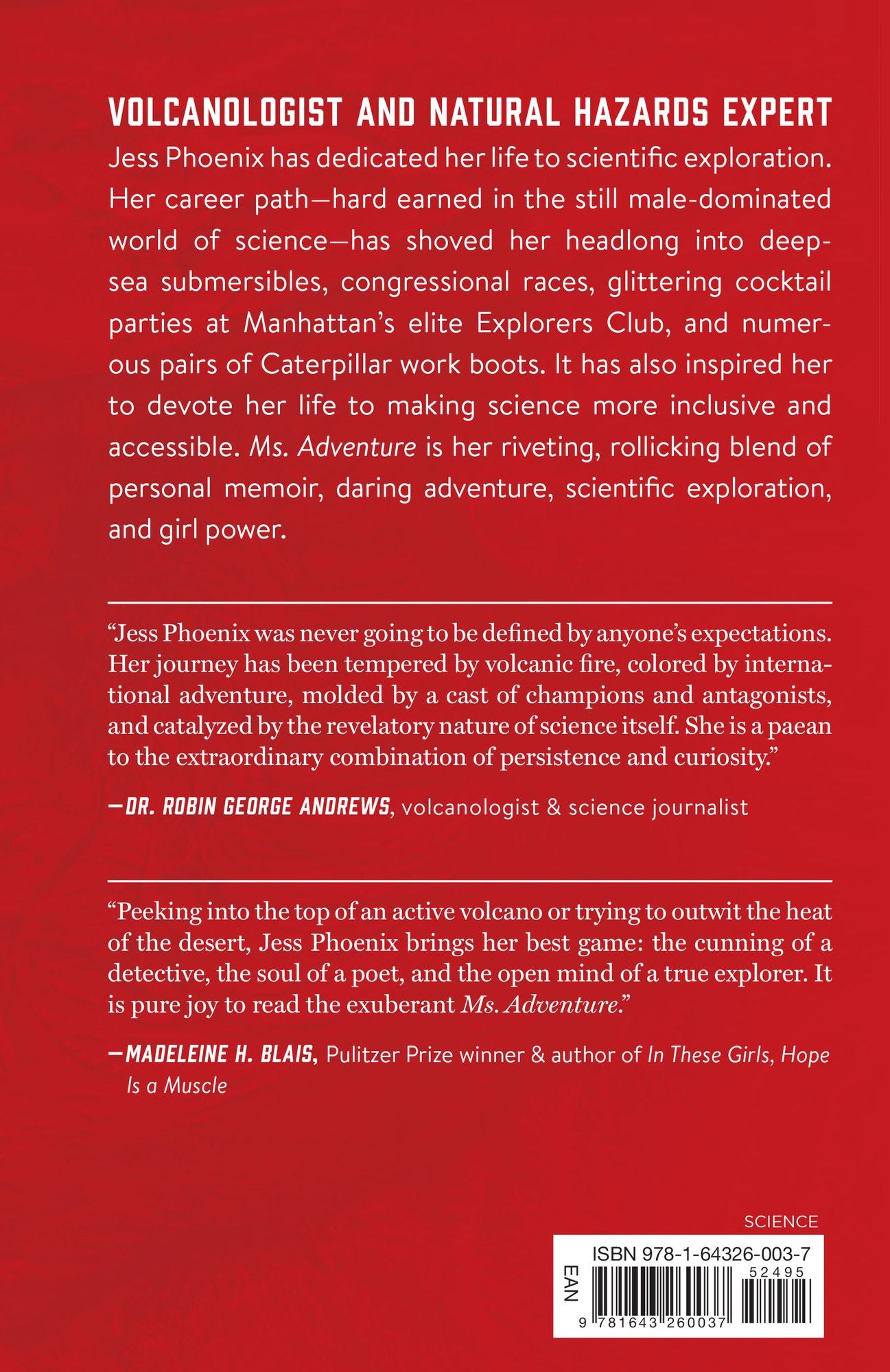 Ms. Adventure: My Wild Explorations in Science, Lava, and Life