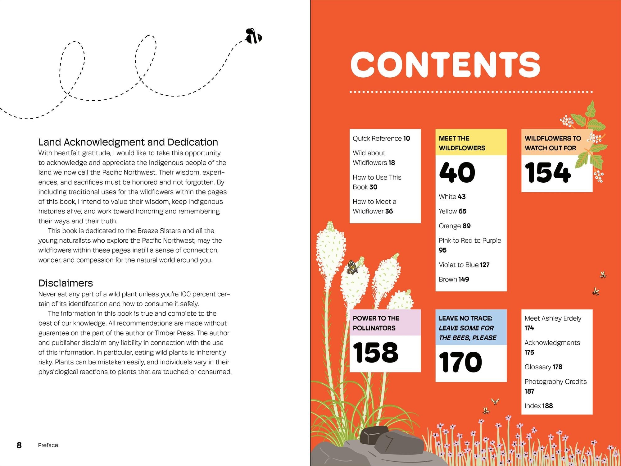Wildflowers of the Pacific Northwest For Kids