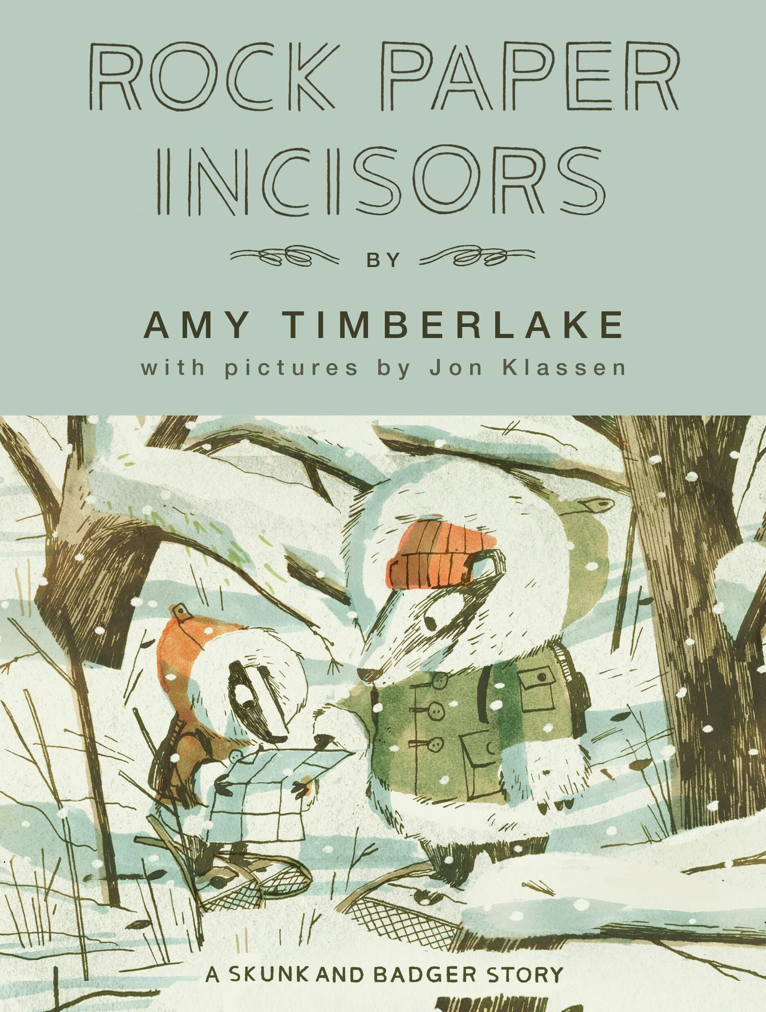 Rock Paper Incisors: A Skunk and Badger Story