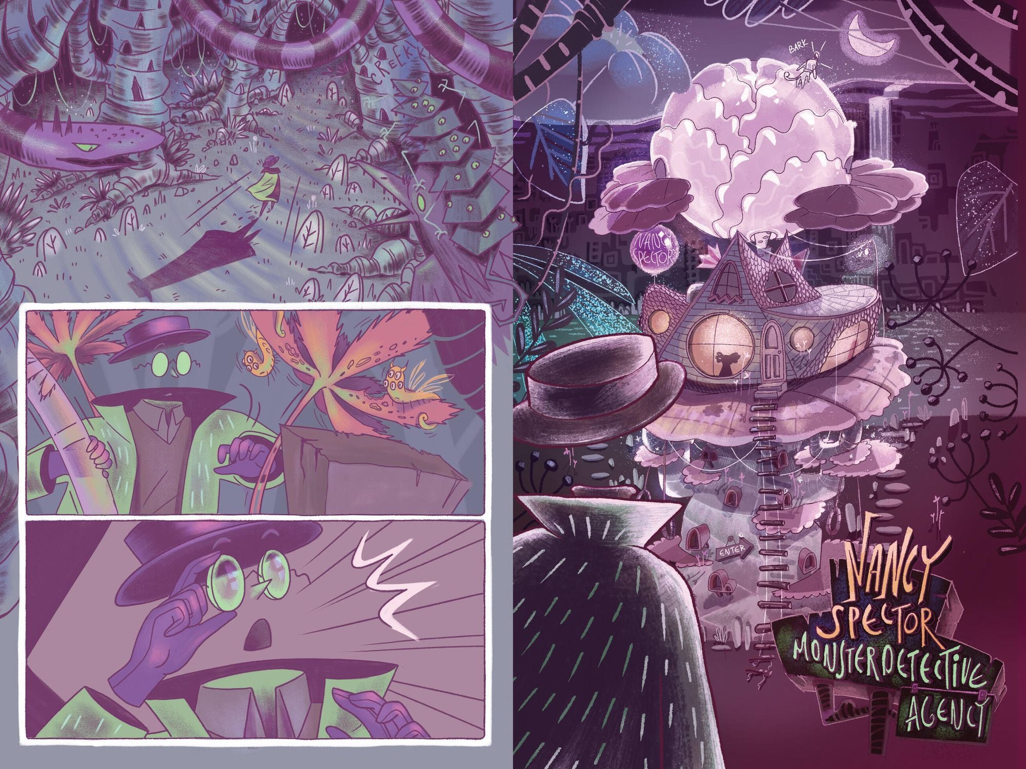 Nancy Spector, Monster Detective: The Case of the Missing Spot (A Graphic Novel)