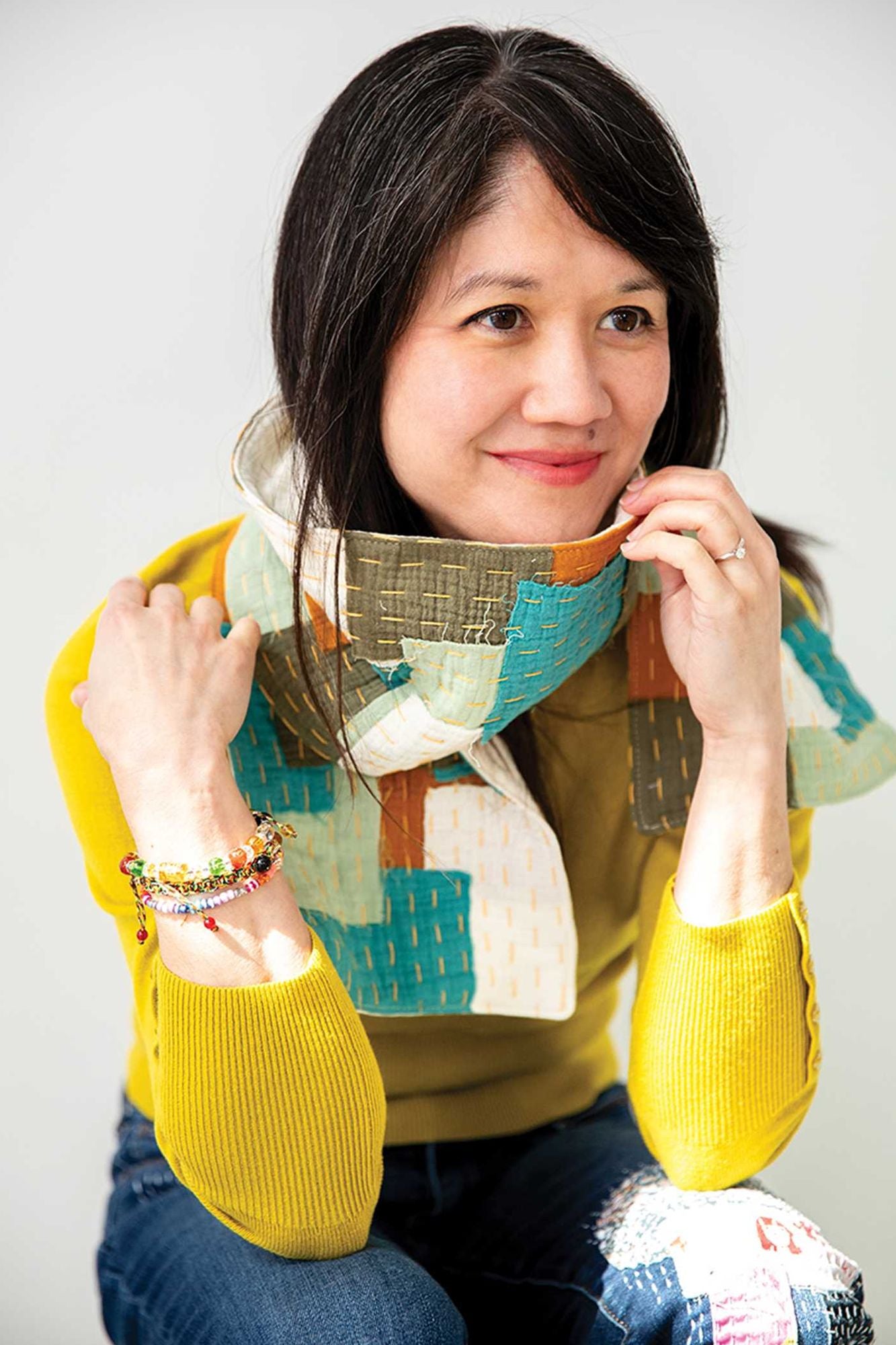 Patchwork Sashiko: Transform Your Scraps; 14 Slow-Stitched Projects