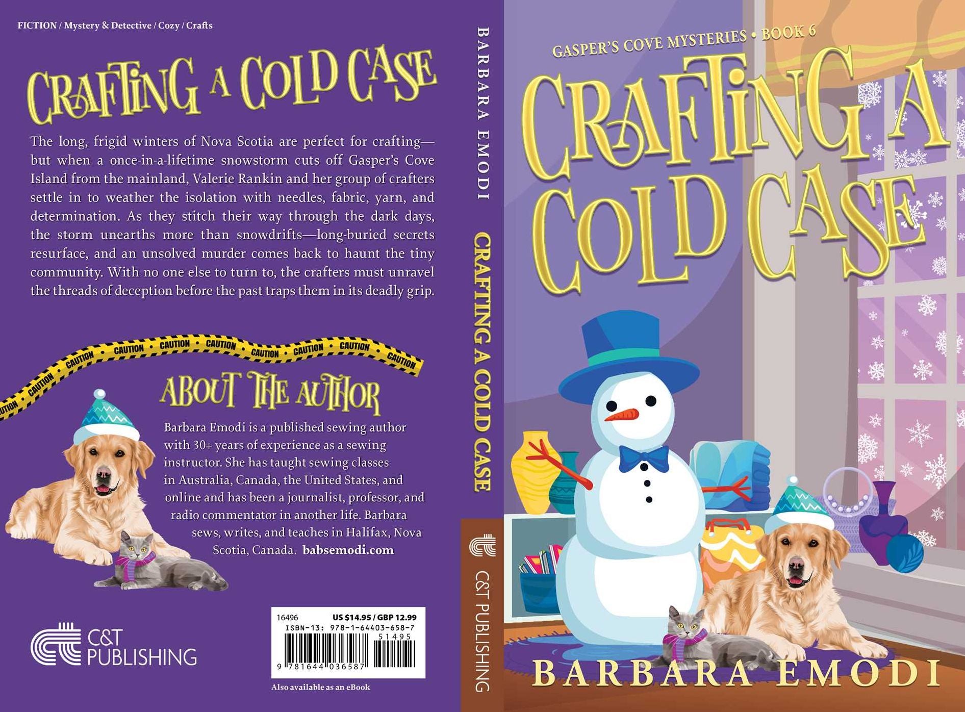 Crafting a Cold Case: A Gasper's Cove Cozy Mystery, Book 6