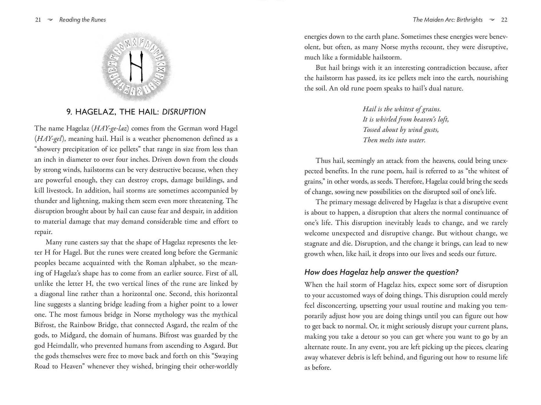 The Goddess Casts the Runes: Divination and Wisdom of the Earth Mother