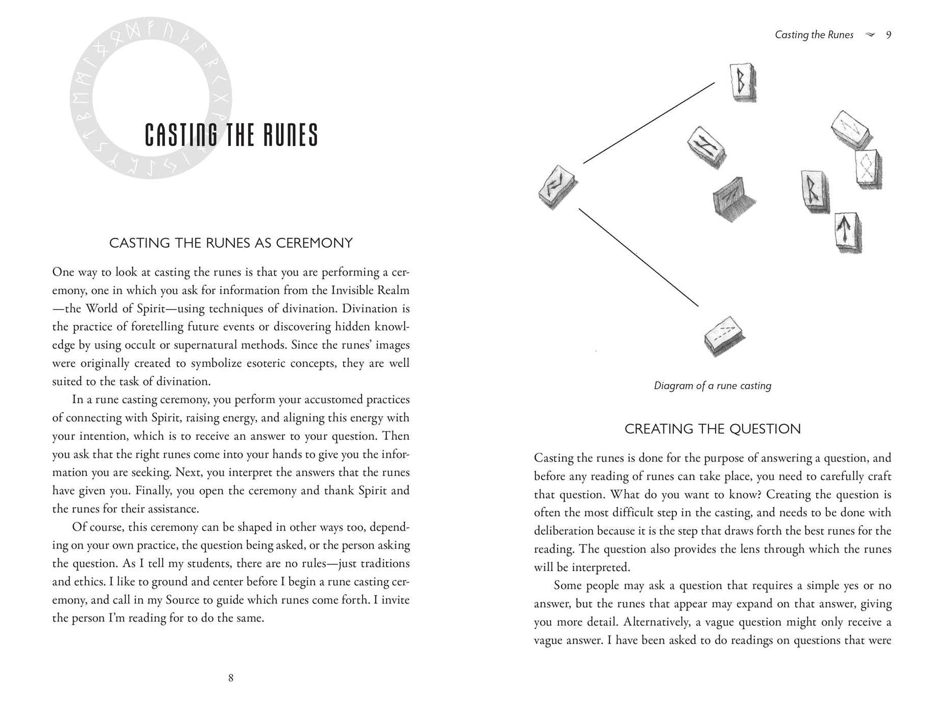 The Goddess Casts the Runes: Divination and Wisdom of the Earth Mother