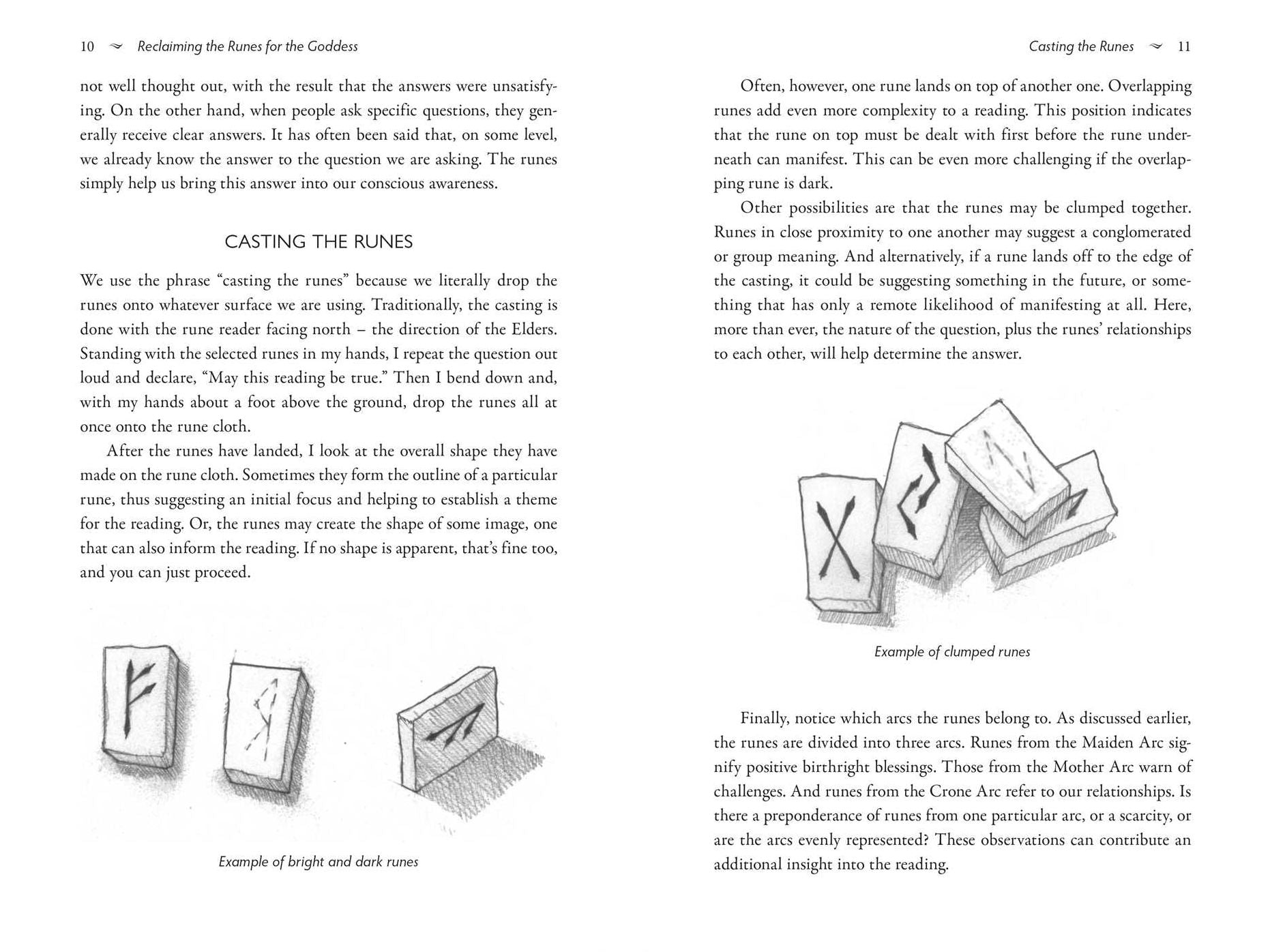 The Goddess Casts the Runes: Divination and Wisdom of the Earth Mother