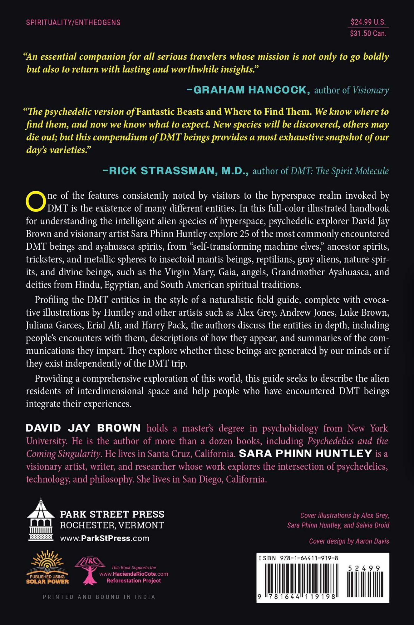 The Illustrated Field Guide to DMT Entities: Machine Elves, Tricksters, Teachers, and Other Interdimensional Beings
