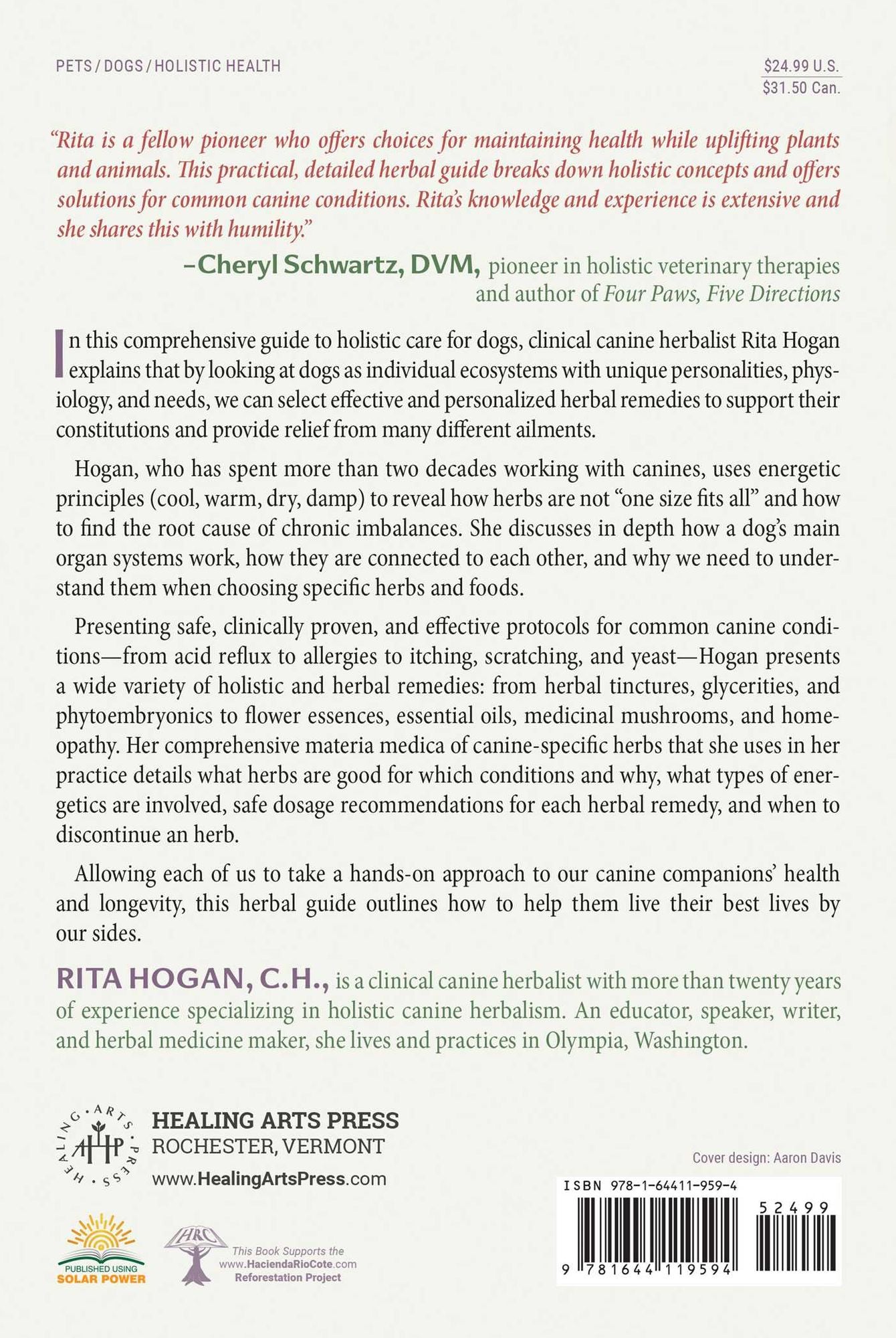The Herbal Dog: Holistic Canine Herbalism Applications and Practice