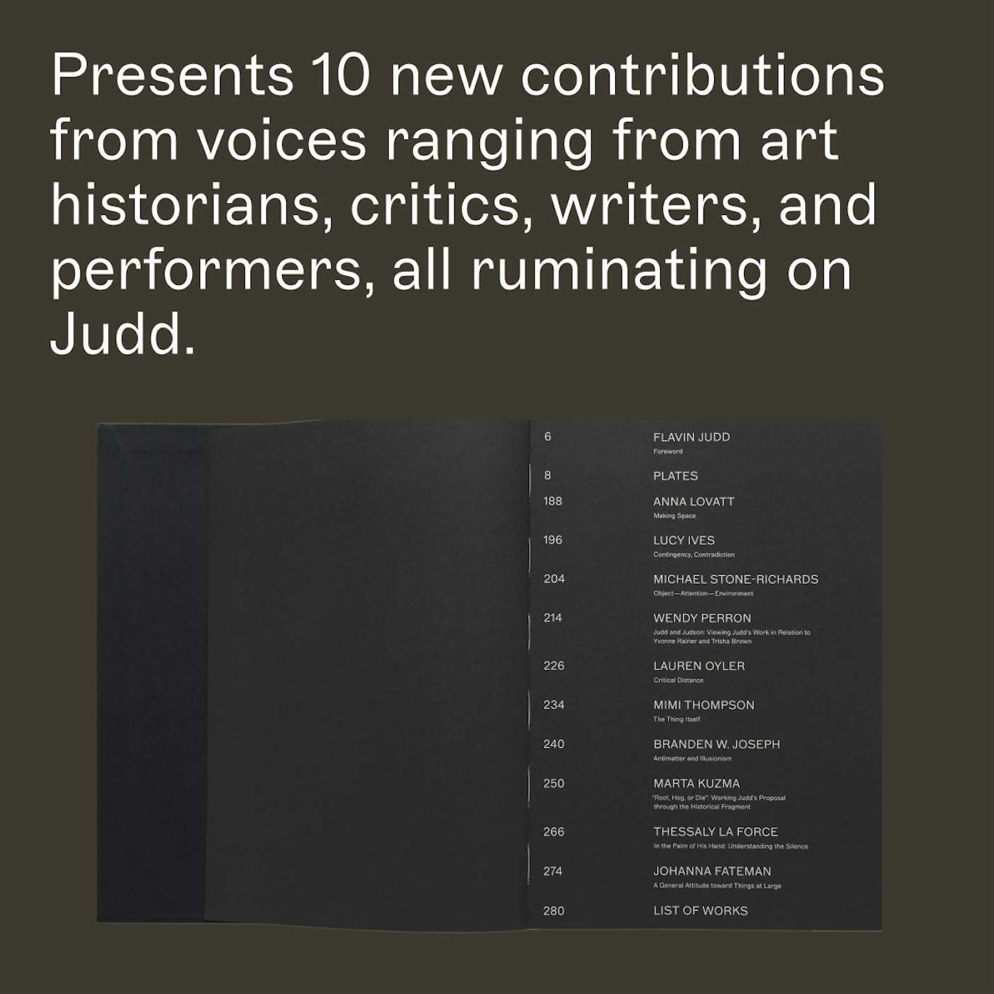 Donald Judd: Artworks 1970-1994