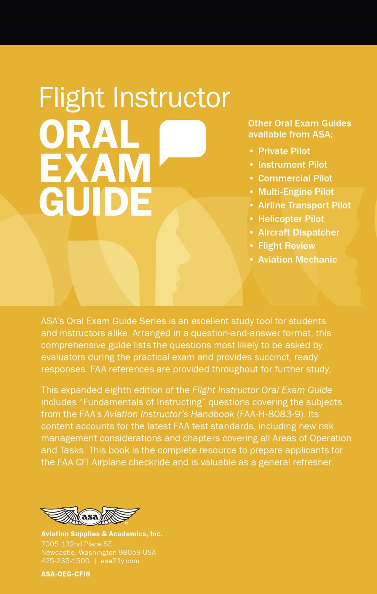 Flight Instructor Oral Exam Guide: Comprehensive preparation for the FAA checkride