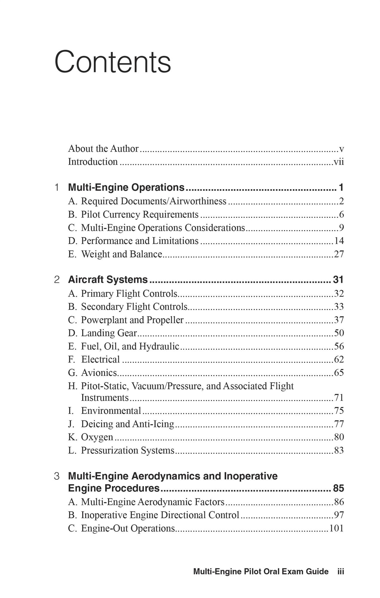 Multi-Engine Pilot Oral Exam Guide: Comprehensive preparation for the FAA checkride