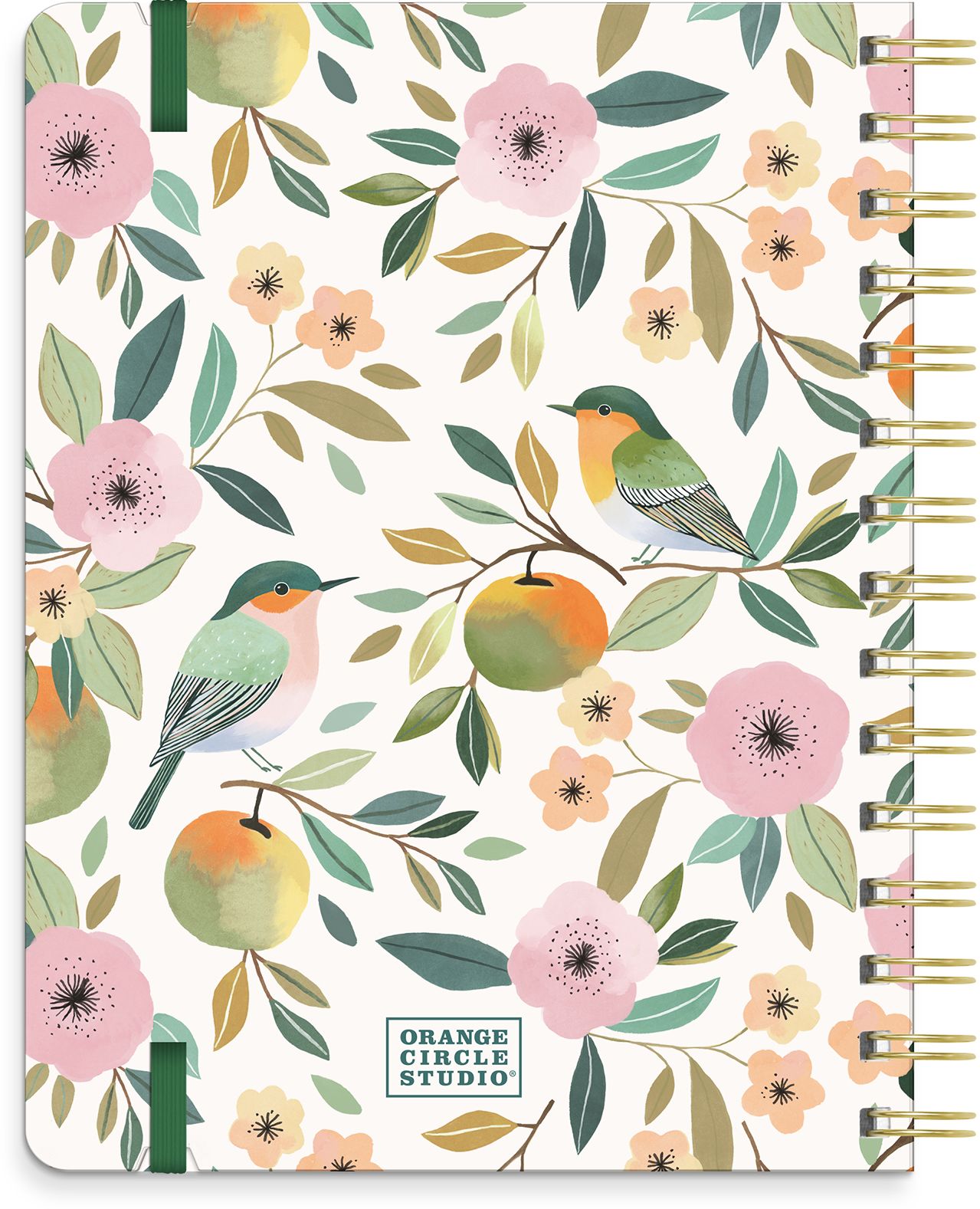 2025-2026 Birds & Blooms Deluxe Compact Flexi Planner 17m Exclusive