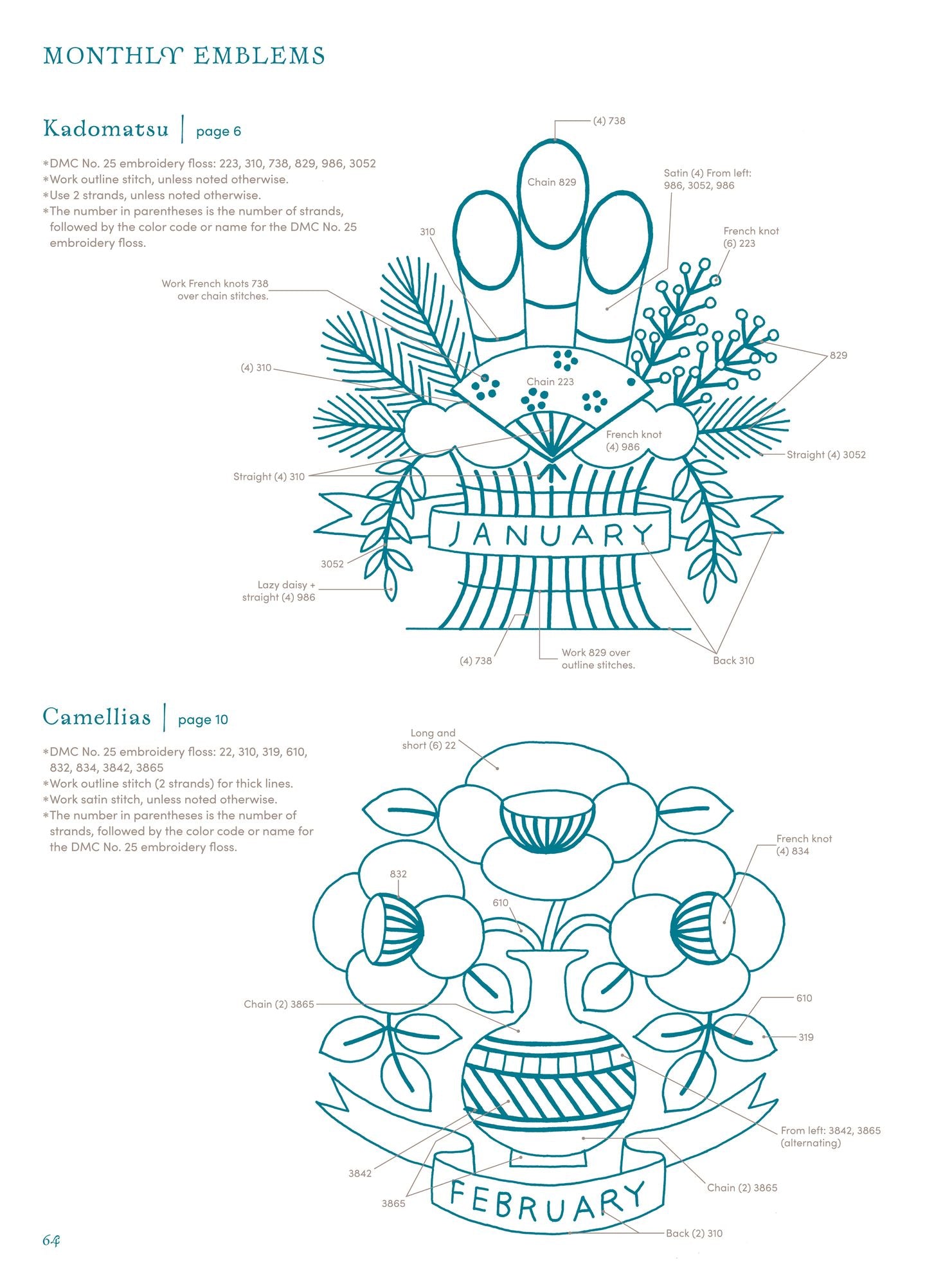Embroidering Life: Stitching Patterns and Projects for Every Season