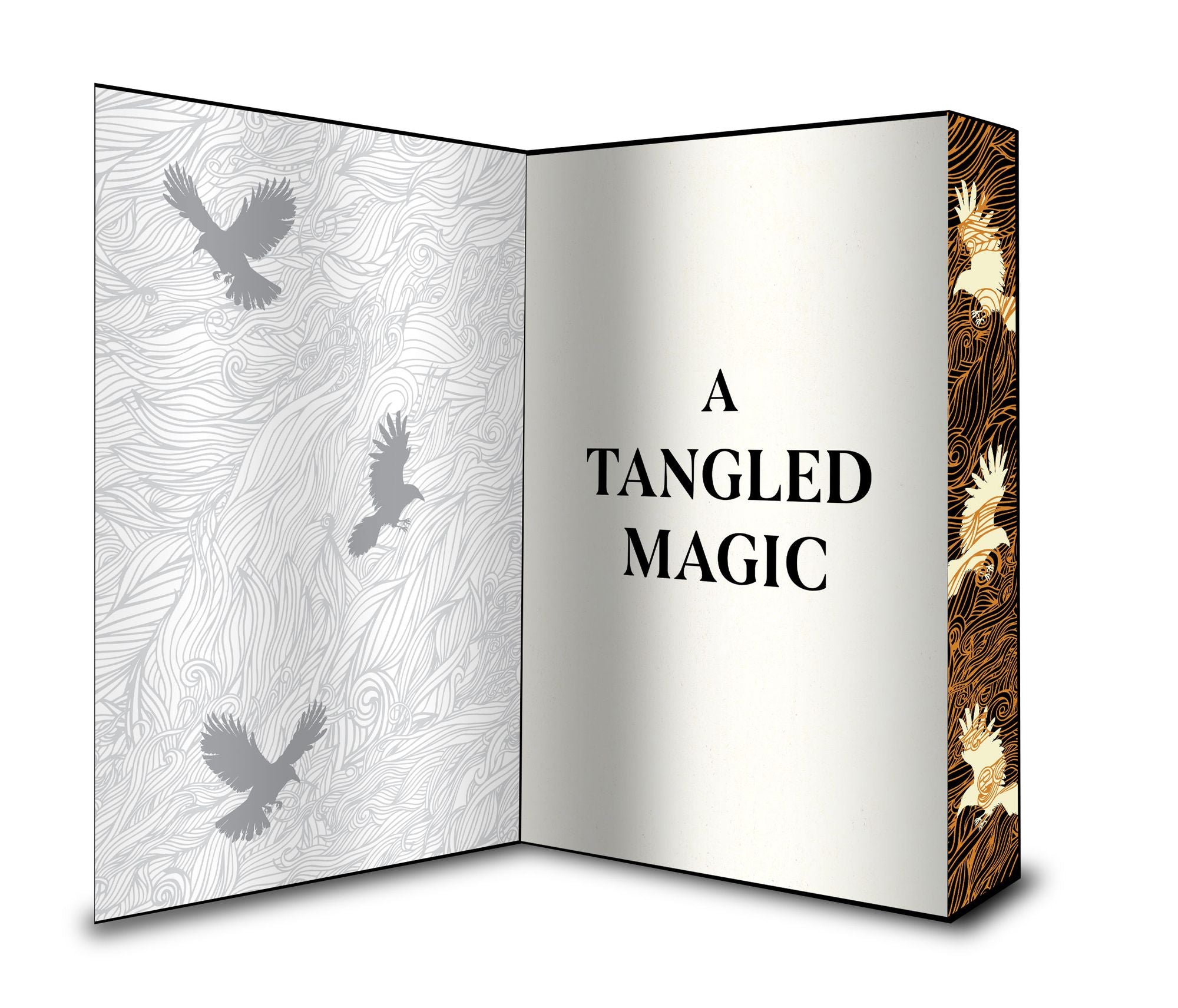 A Tangled Magic: Deluxe Stenciled Edges