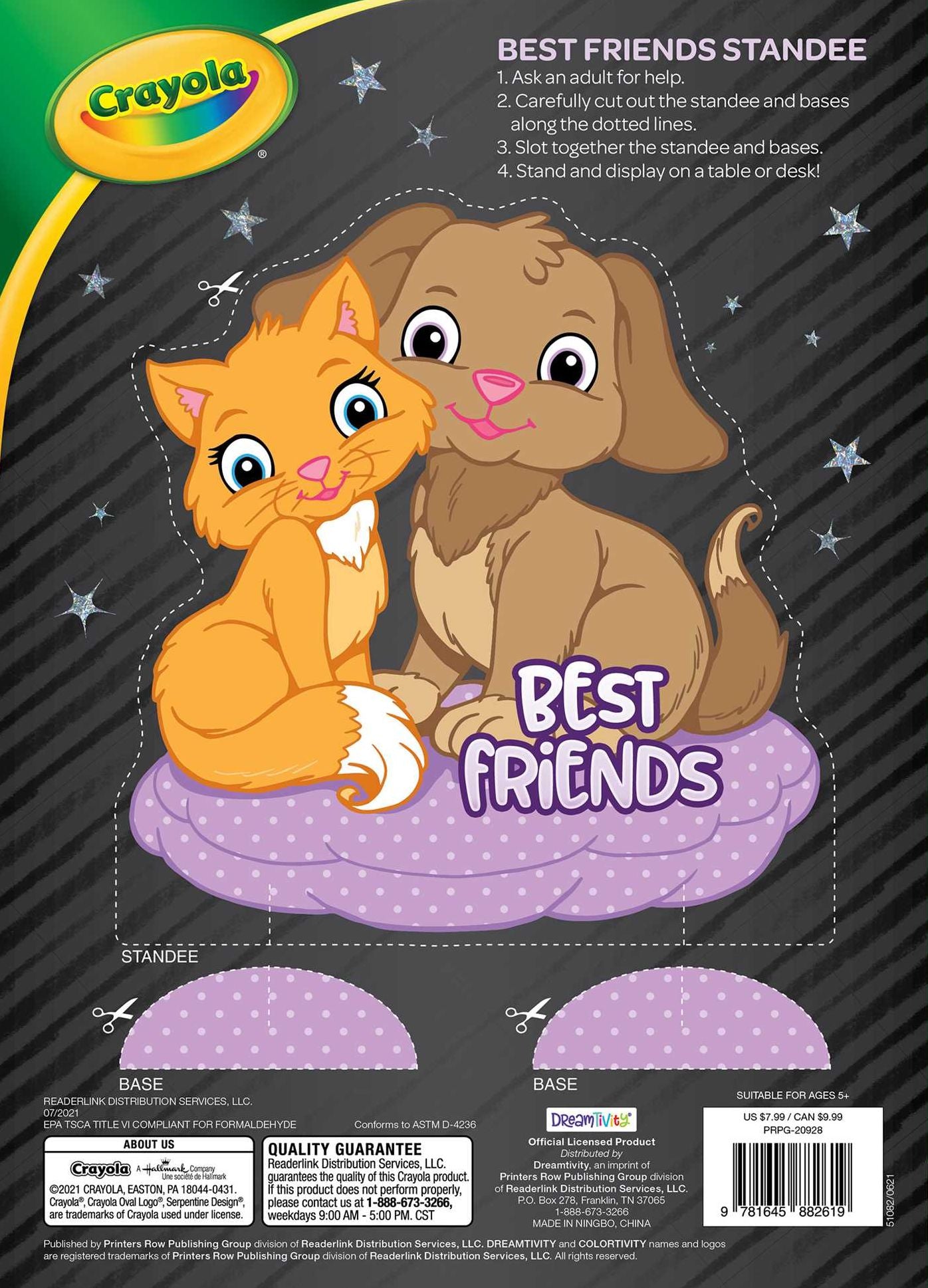 Crayola Color & Craft Scratch-Off: Puppies & Kitties