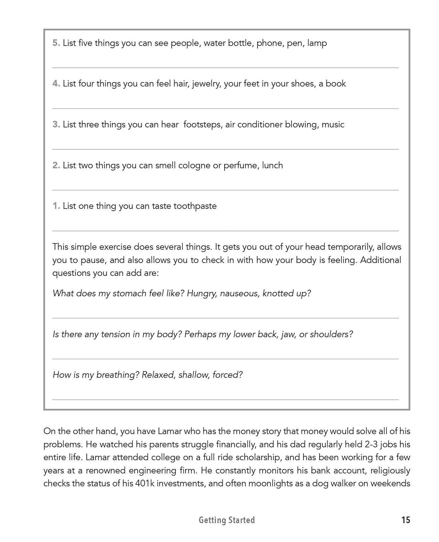 The Financial Anxiety Solution: A Step-by-Step Workbook to Stop Worrying about Money, Take Control of Your Finances, and Live a Happier Life