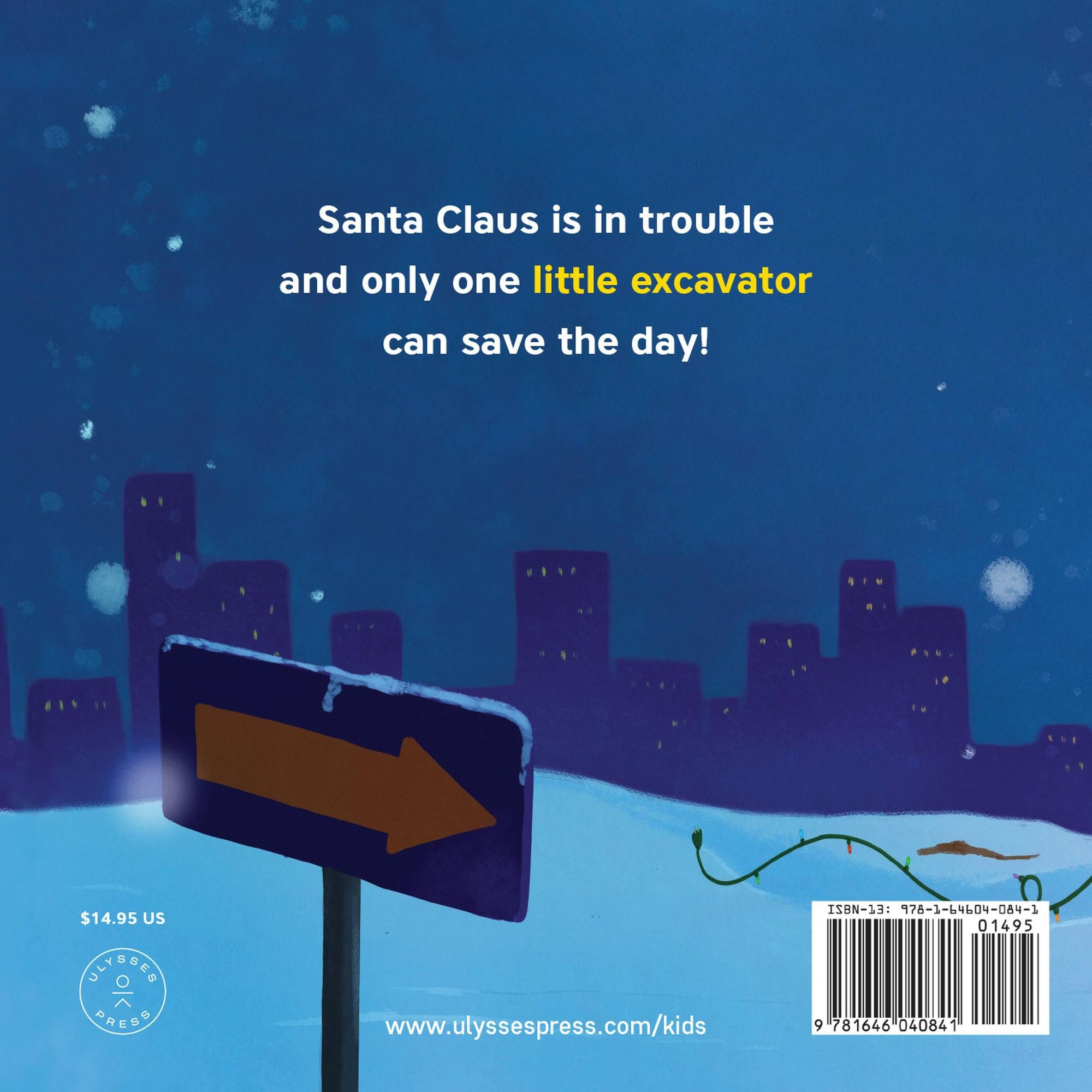 Danny the Digger Saves Christmas: A Construction Site Holiday Story for Kids