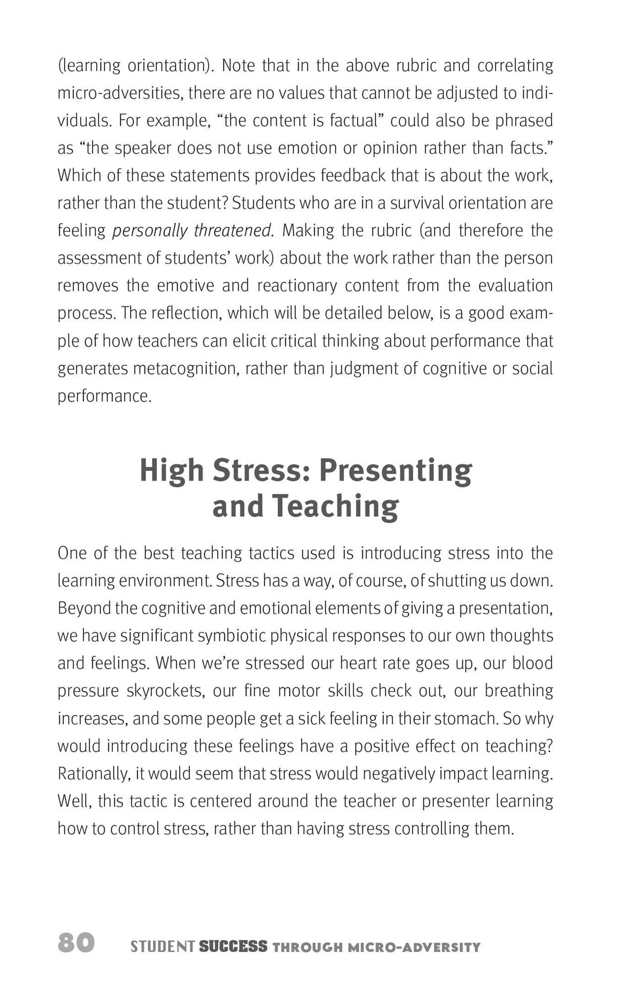 Student Success through Micro-Adversity: A Teacher's Guide to Fostering Grit and Resilience by Celebrating Failure and Encouraging Perseverance
