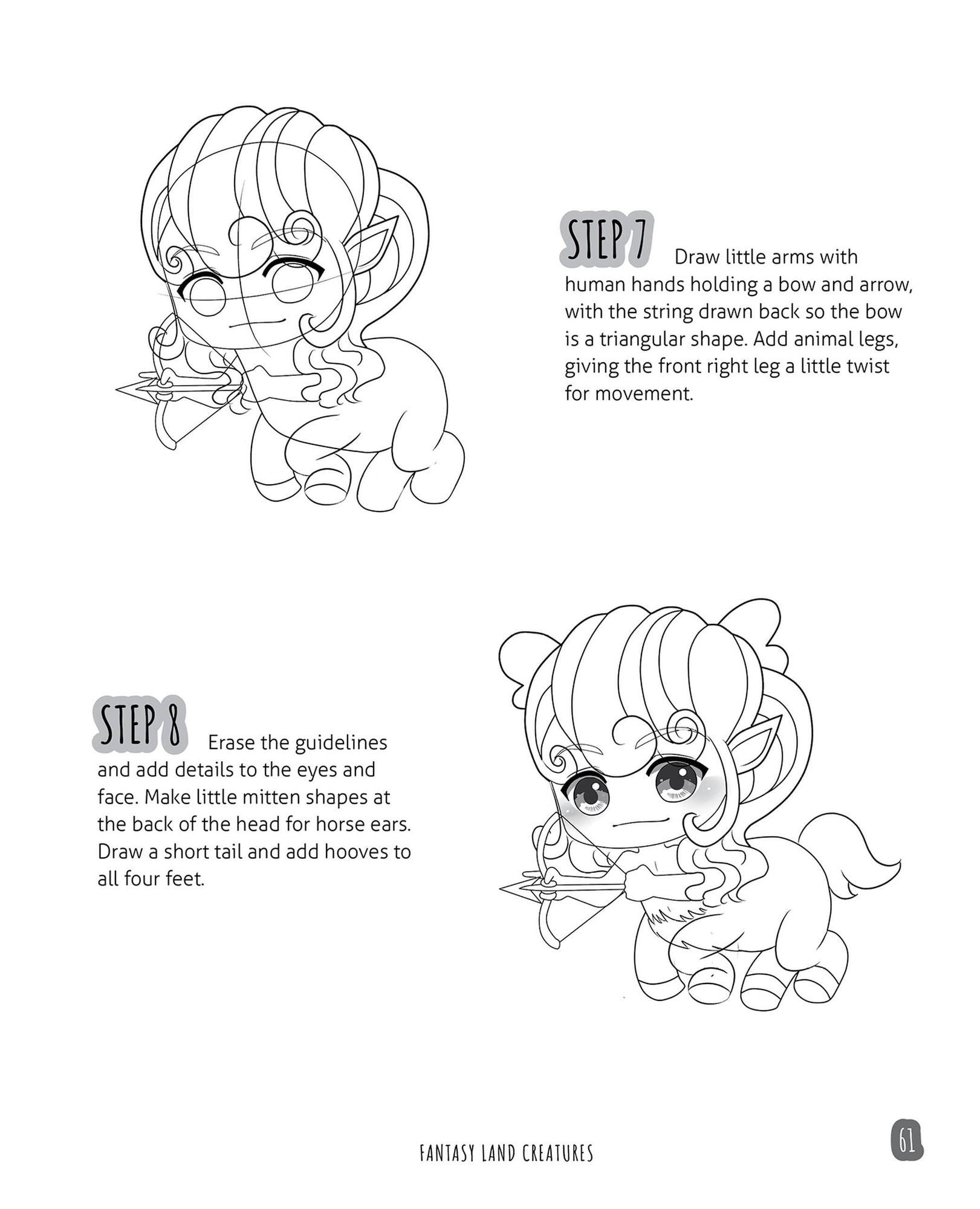 Drawing Fantasy Chibi: Learn How to Draw Kawaii Unicorns, Mermaids, Dragons, and Other Mythical, Magical Creatures! (How to Draw Books)