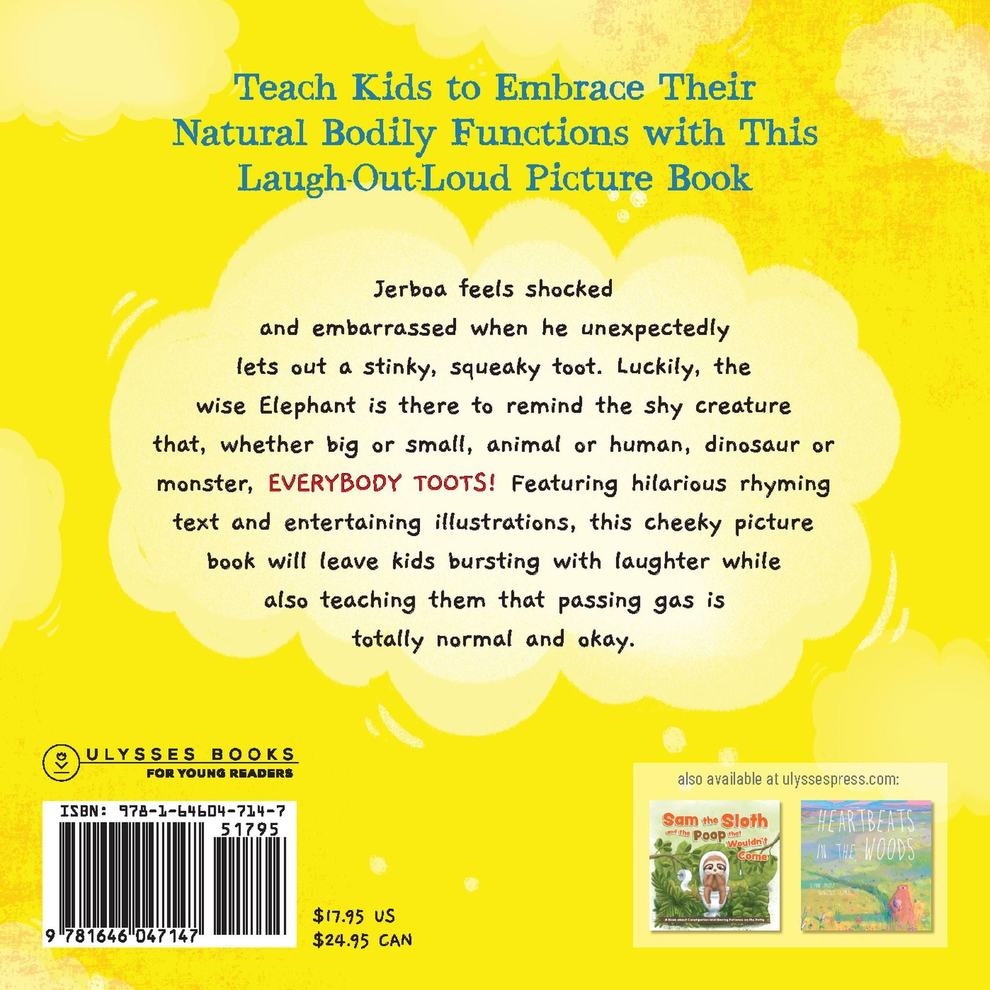 Everybody Toots: A Funny Read-Aloud Picture Book about Farting Animals (Rhyming books for kids ages 3-5)