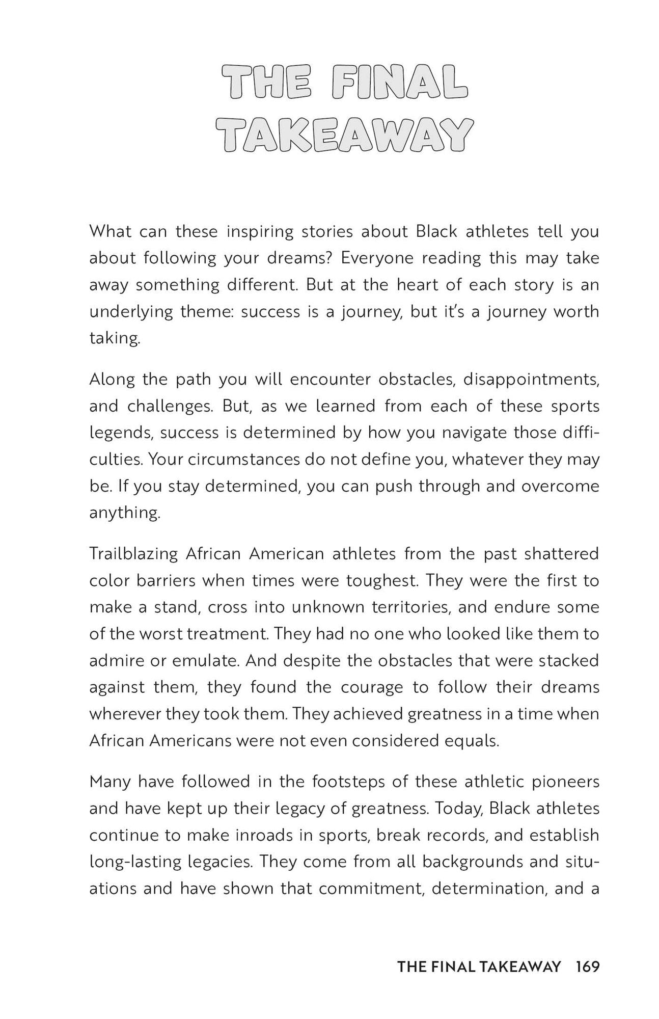Sports Superstars from Black History: Inspiring Stories from the Amazing Careers of Serena Williams, Simone Biles, Allyson Felix, Lebron James, and Many More African American Sports Legends