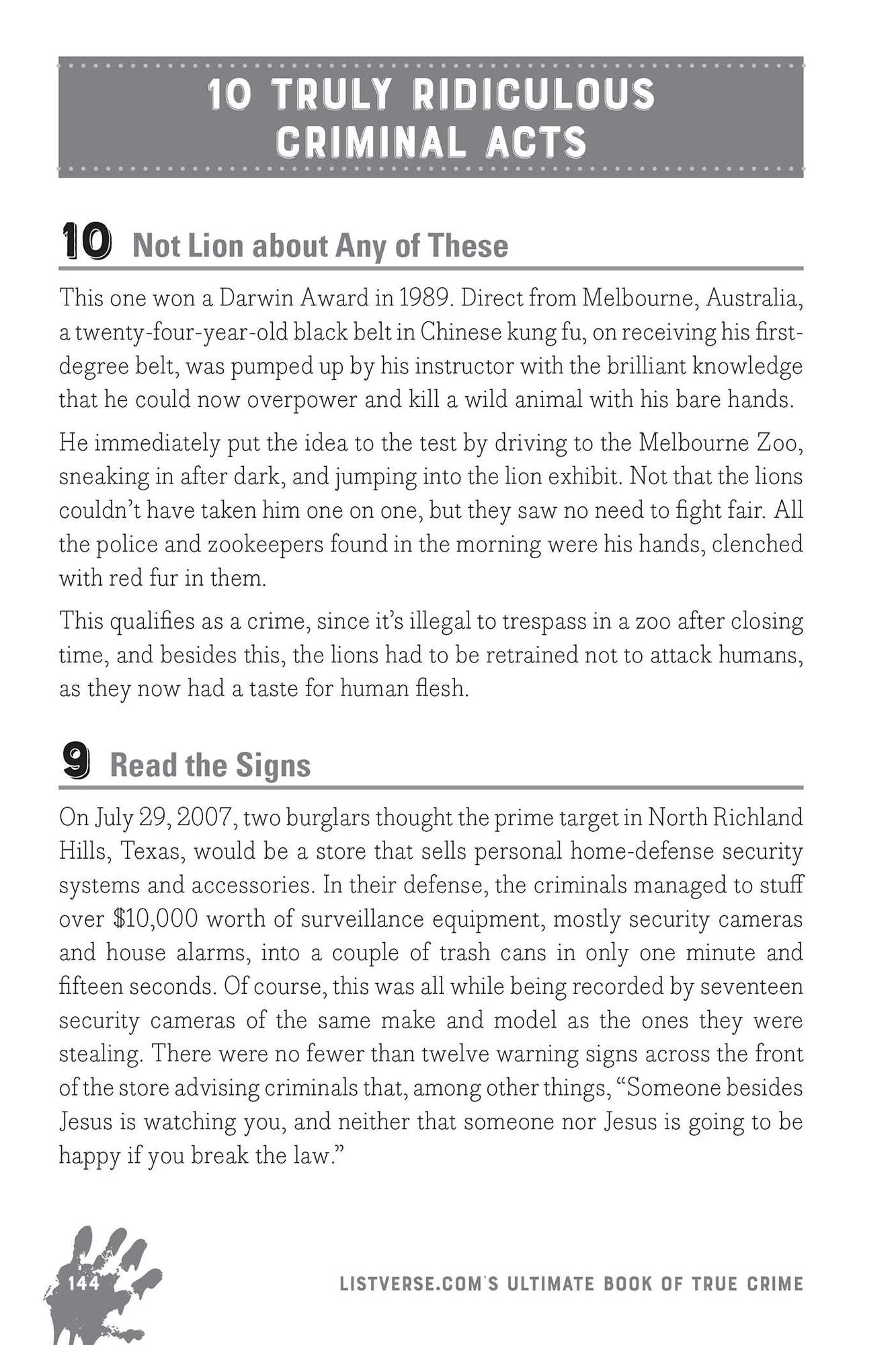 Listverse.com's Ultimate Book of True Crime: A Collection of Gripping Facts and Disturbing Details about Infamous Serial Killers, Notorious Cult Leaders, Scandalous Con Artists, and More (Perfect True Crime Gift)