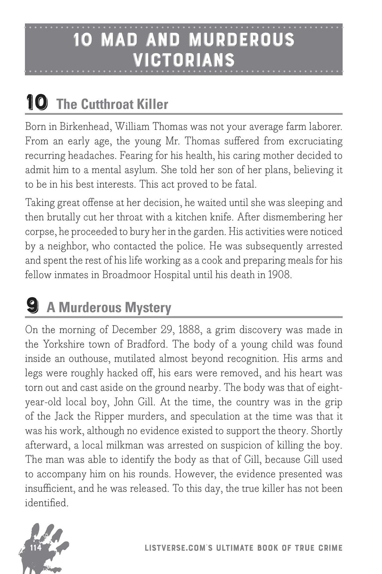 Listverse.com's Ultimate Book of True Crime: A Collection of Gripping Facts and Disturbing Details about Infamous Serial Killers, Notorious Cult Leaders, Scandalous Con Artists, and More (Perfect True Crime Gift)